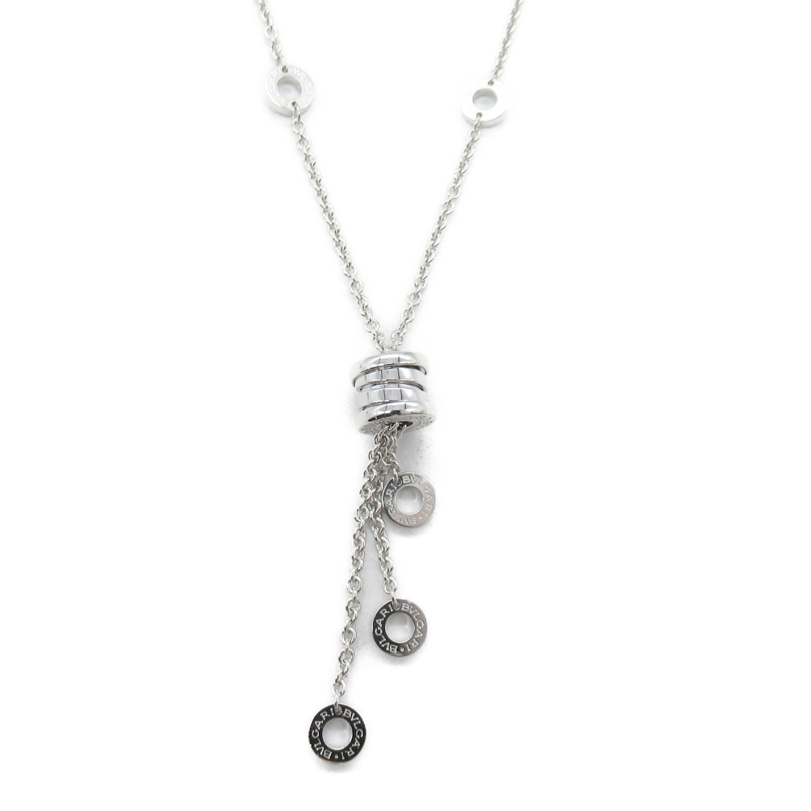 BVLGARI 【激減優惠】18K白金B-zero1 Element Necklace項鍊
