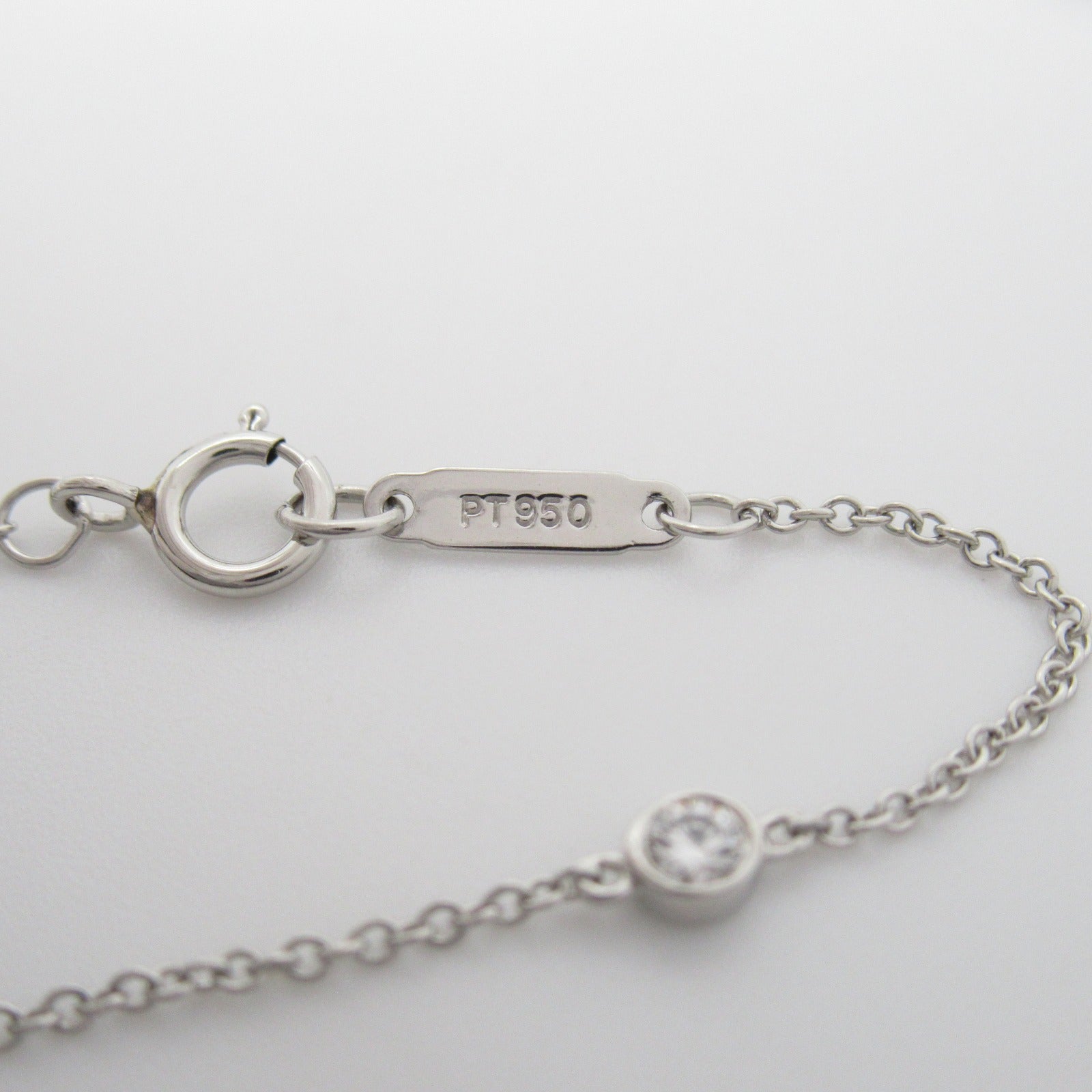 TIFFANY＆CO 【激減優惠】950鉑金Jazz Cross Diamond Necklace鑽石項鍊