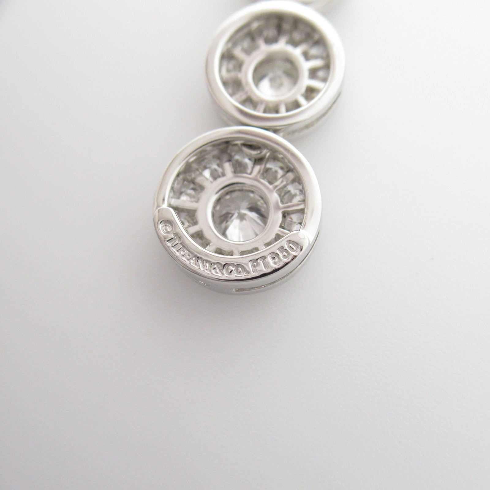 TIFFANY＆CO 【激減優惠】950鉑金Circlet Triple Drop Diamond Necklace鑽石項鍊