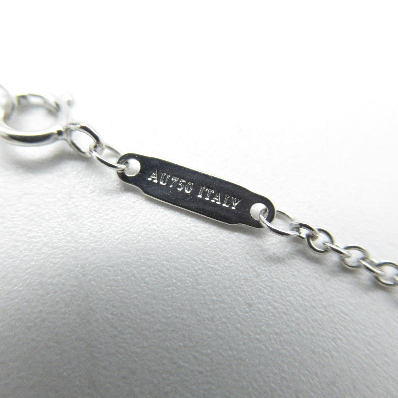 TIFFANY＆CO 【激減優惠】18K白金Padlock Diamond Necklace鑽石項鍊