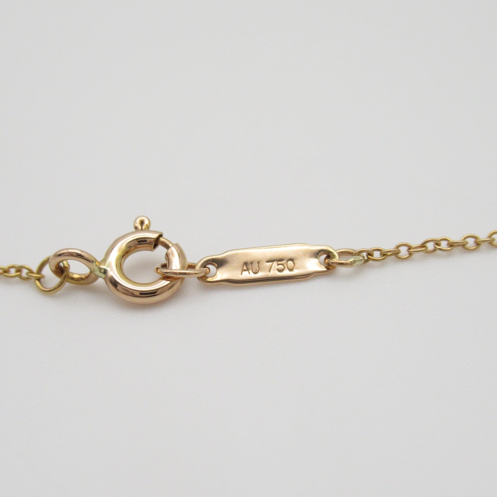 TIFFANY＆CO 【激減優惠】PT950鉑金/18K玫瑰金Jean Shulombaze Rin Diamond Necklace鑽石項鍊
