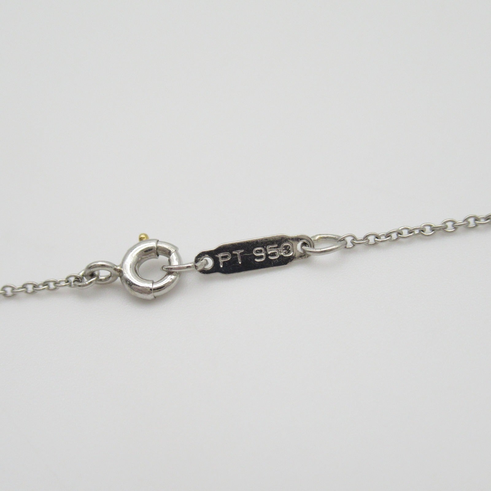 TIFFANY＆CO 950鉑金Large Diamond Cross Necklace鑽石項鍊