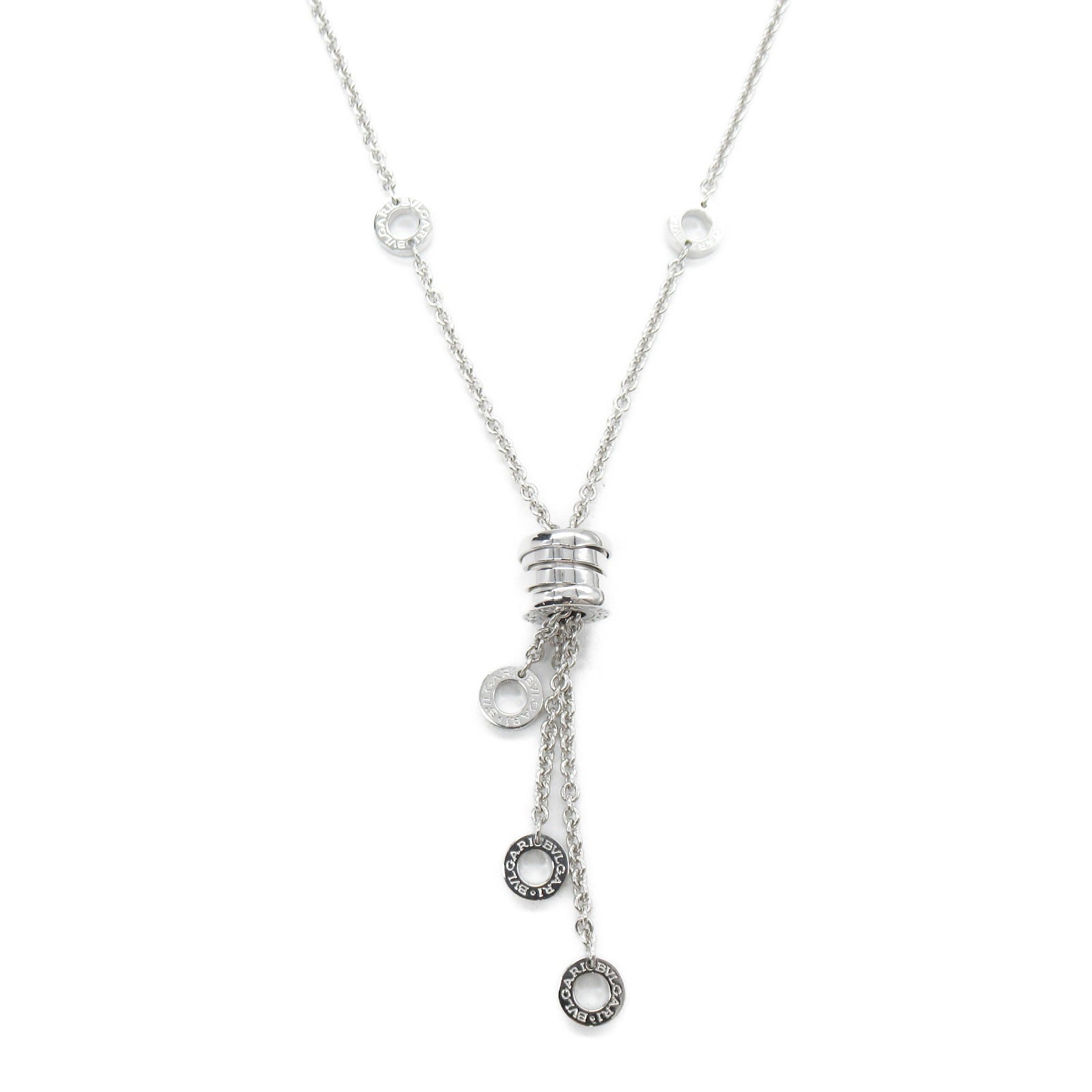 BVLGARI 18K白金B-zero1 Element Necklace項鍊