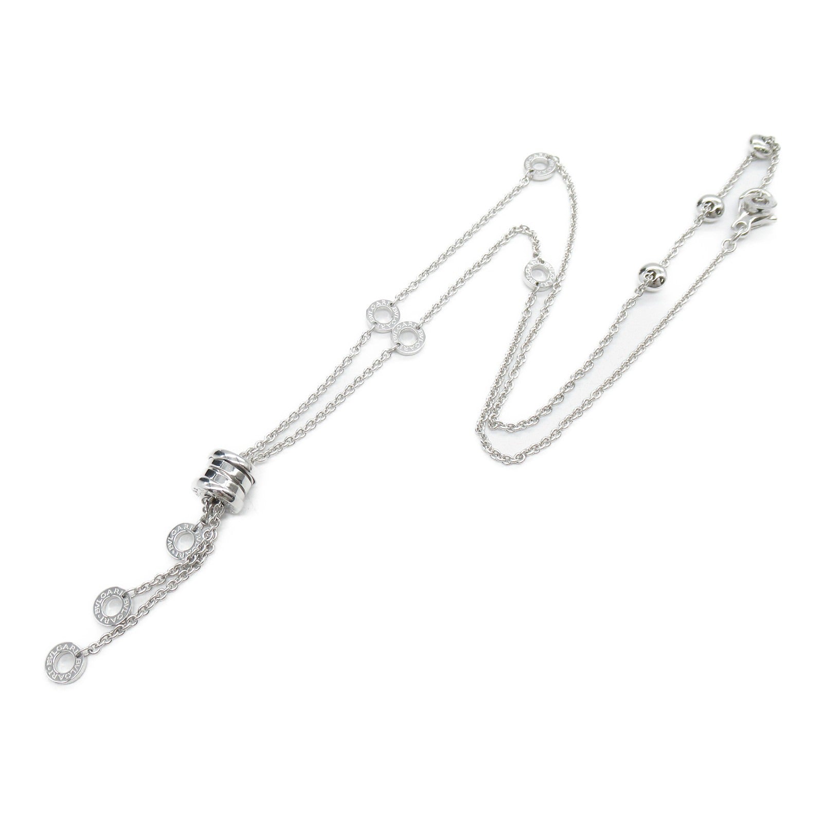 BVLGARI 18K白金B-zero1 Element Necklace項鍊