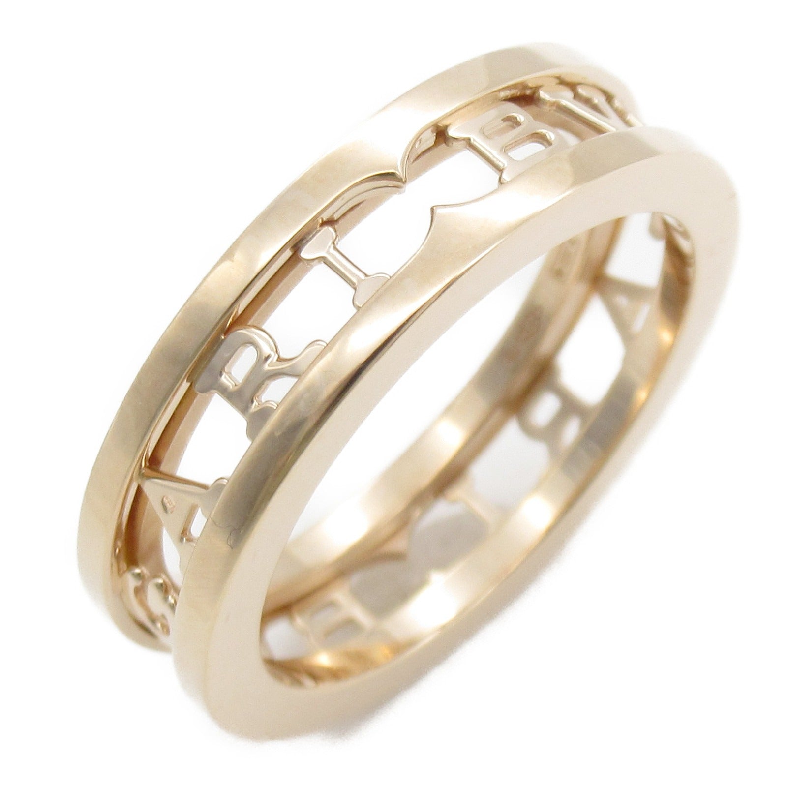 BVLGARI 【激減優惠】18K玫瑰金B-zero 1 Ring戒指US#7.75/JP#15/Bvlgari#56