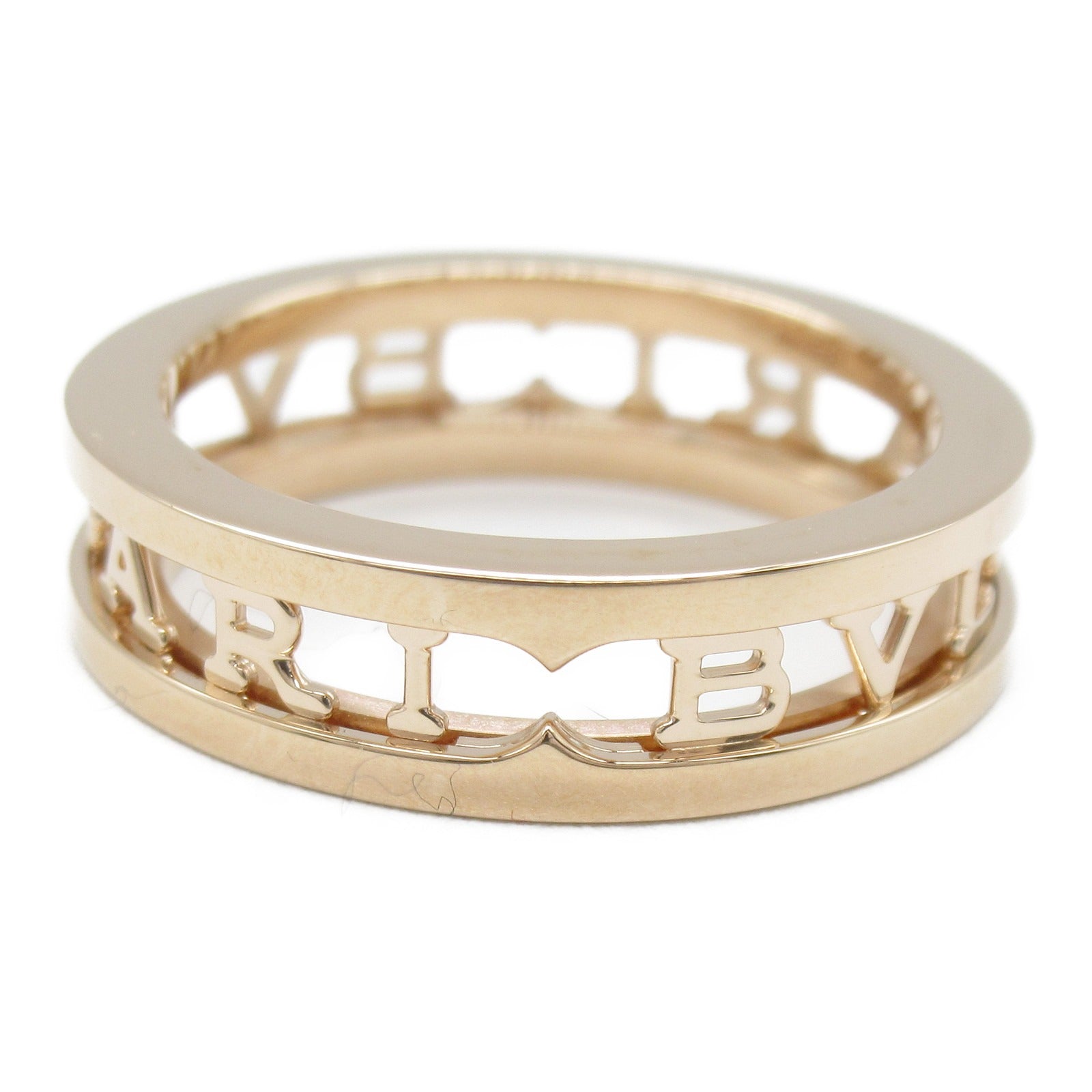 BVLGARI 【激減優惠】18K玫瑰金B-zero 1 Ring戒指US#7.75/JP#15/Bvlgari#56
