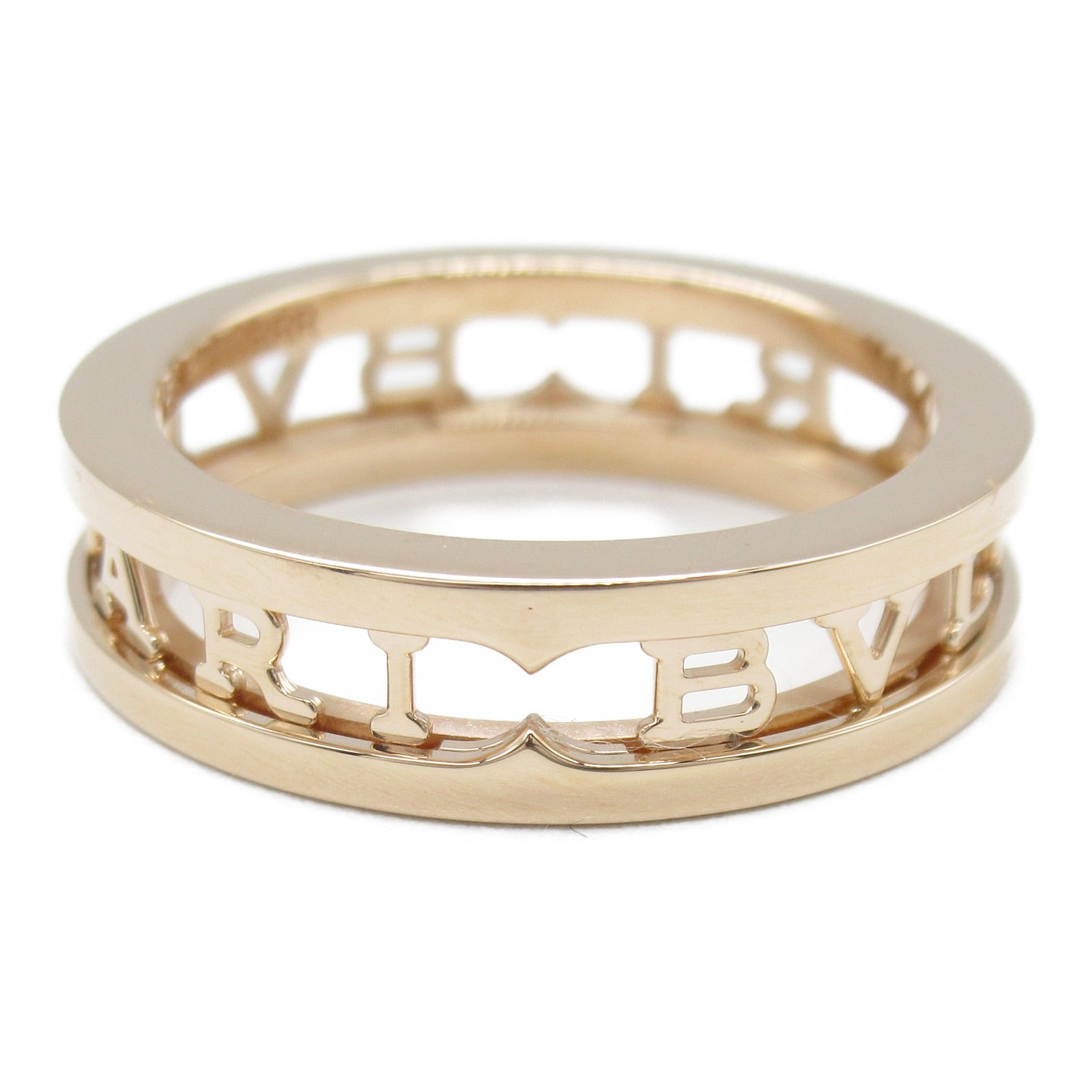 BVLGARI 【激減優惠】18K玫瑰金B-zero 1 Ring戒指US#7.75/JP#15/Bvlgari#56