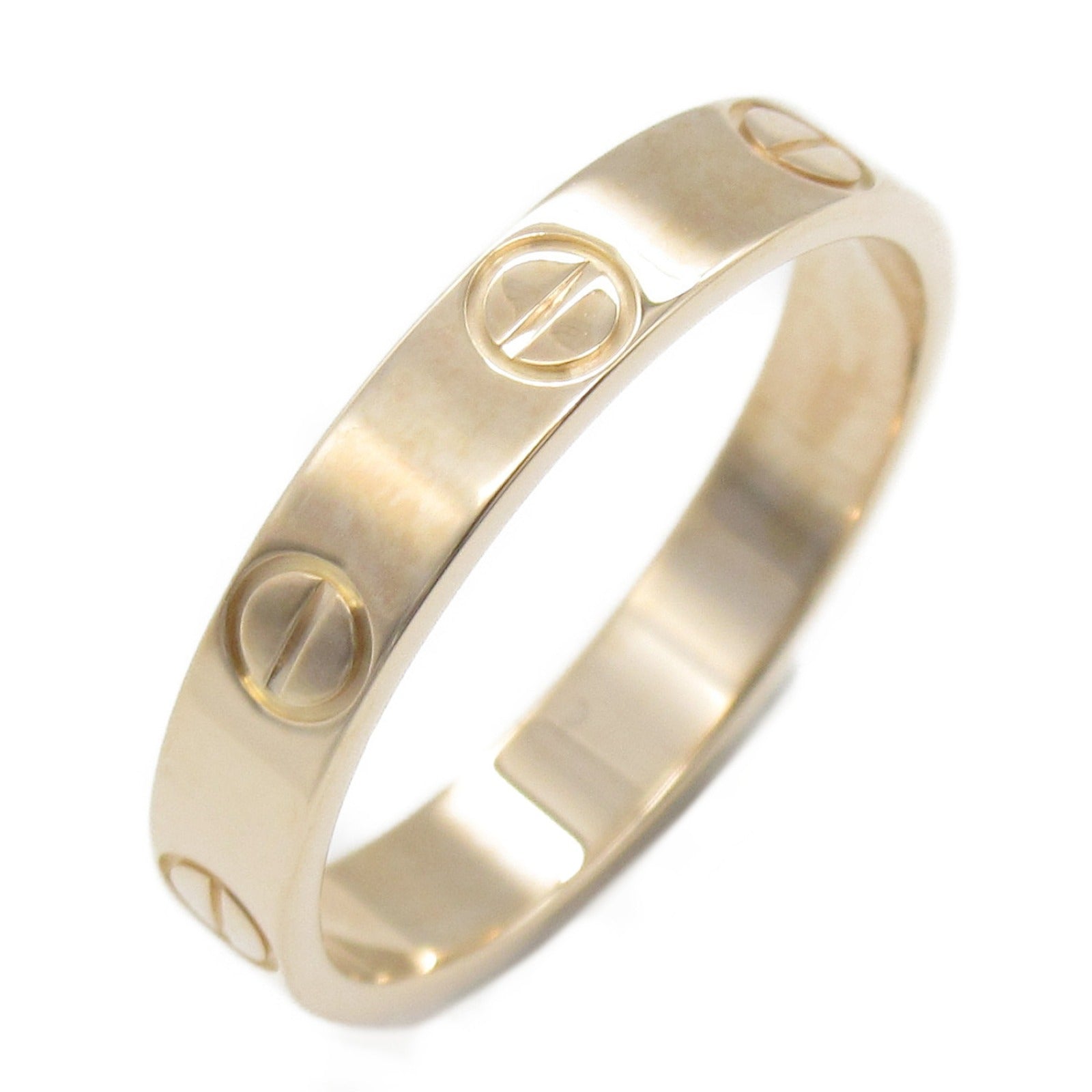 CARTIER 18K玫瑰金Love Wedding Ring戒指Cartier#51/US#5.75