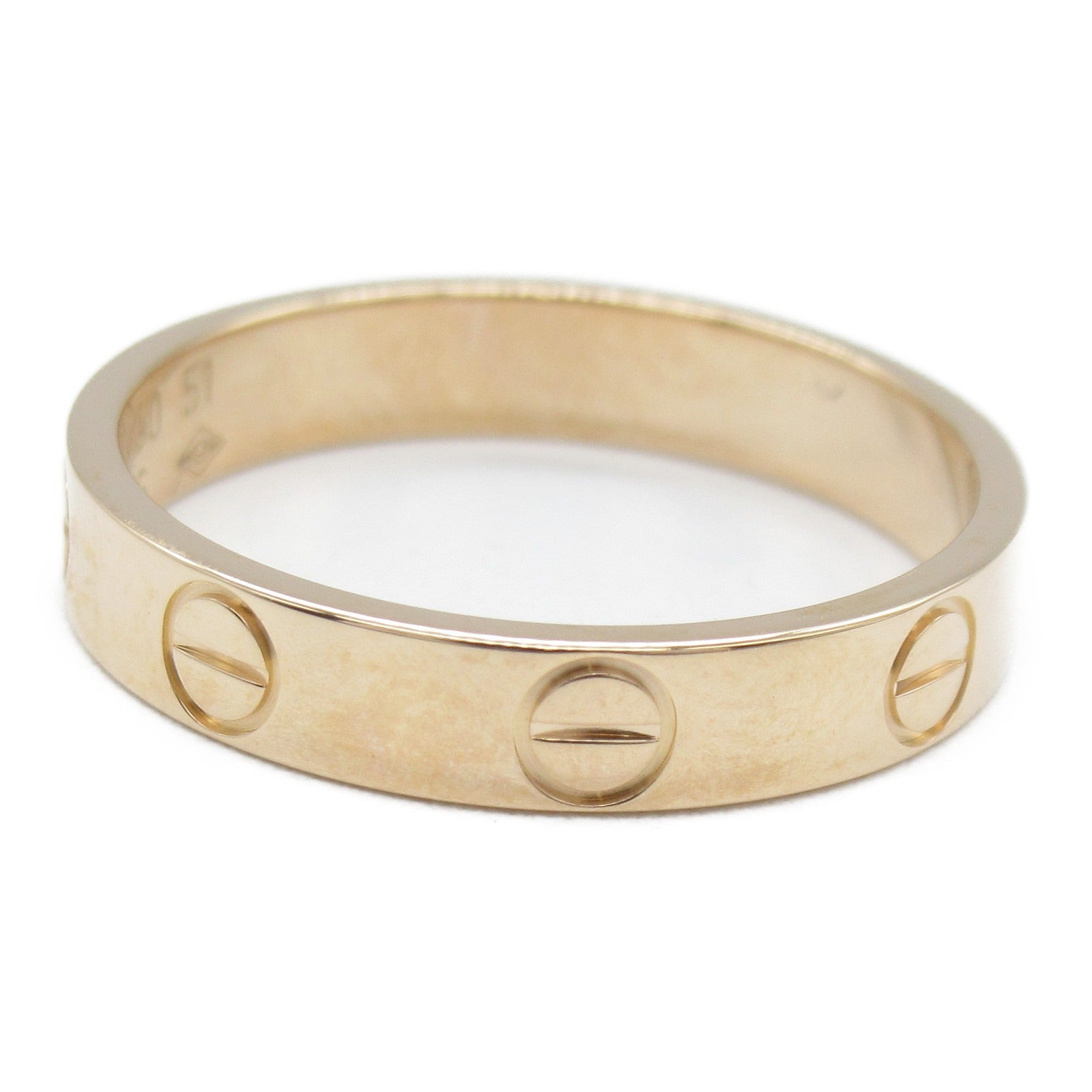 CARTIER 18K玫瑰金Love Wedding Ring戒指Cartier#51/US#5.75