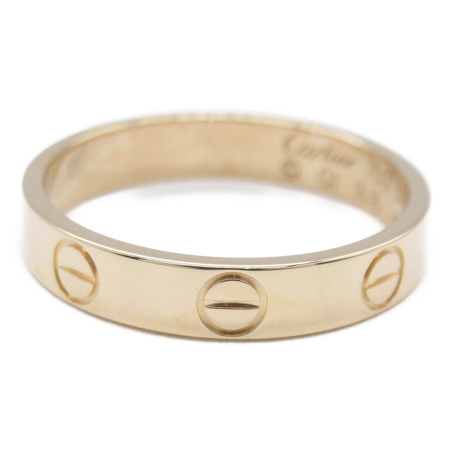 CARTIER 18K玫瑰金Love Wedding Ring戒指Cartier#51/US#5.75