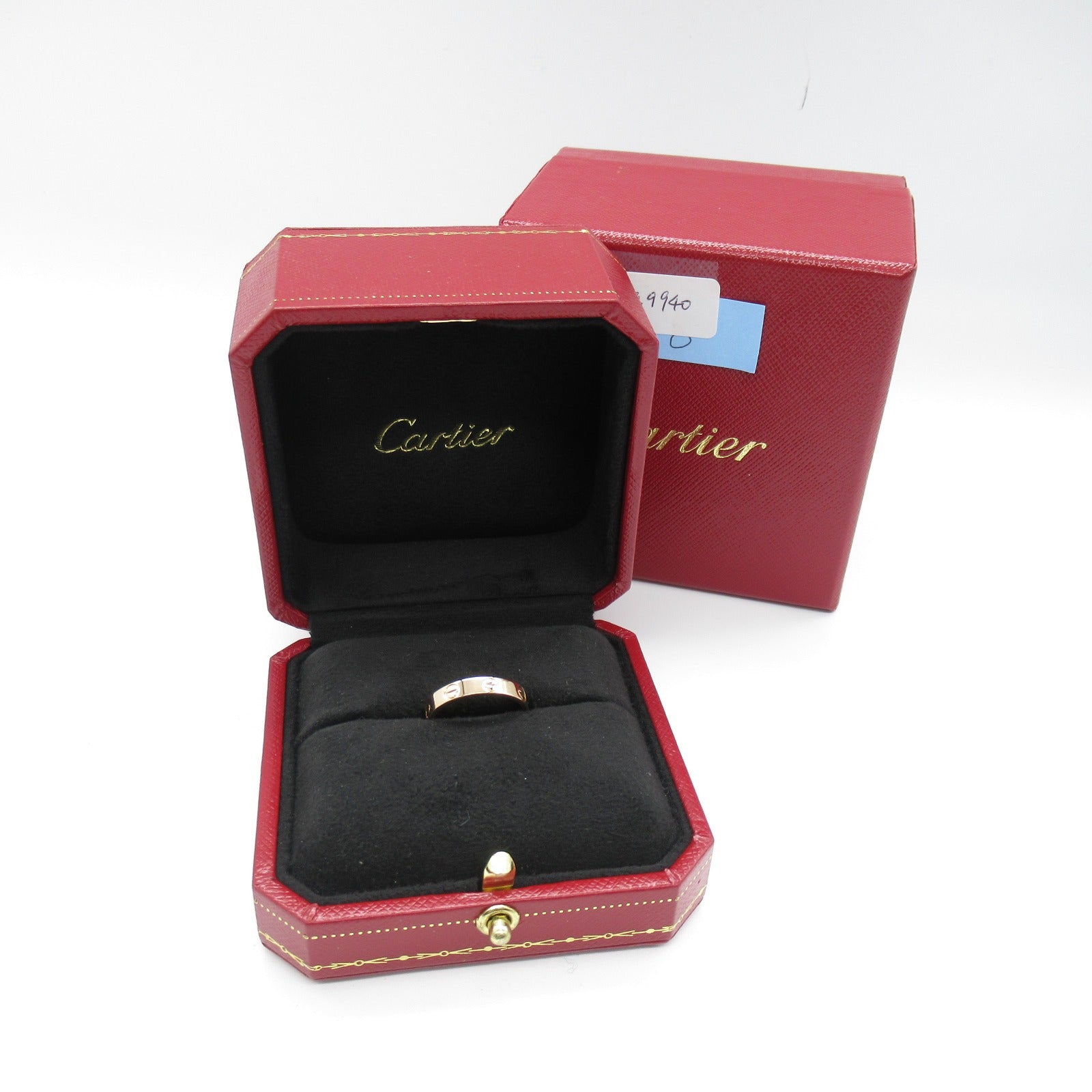 CARTIER 18K玫瑰金Love Wedding Ring戒指Cartier#51/US#5.75