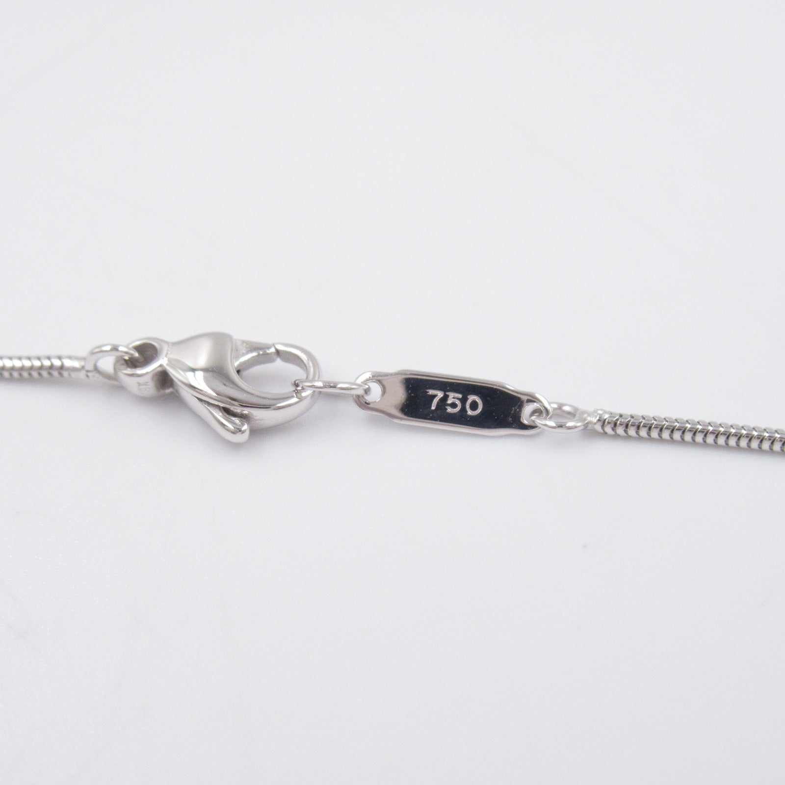 TIFFANY＆CO 18K白金Feather Diamond Necklace鑽石項鍊