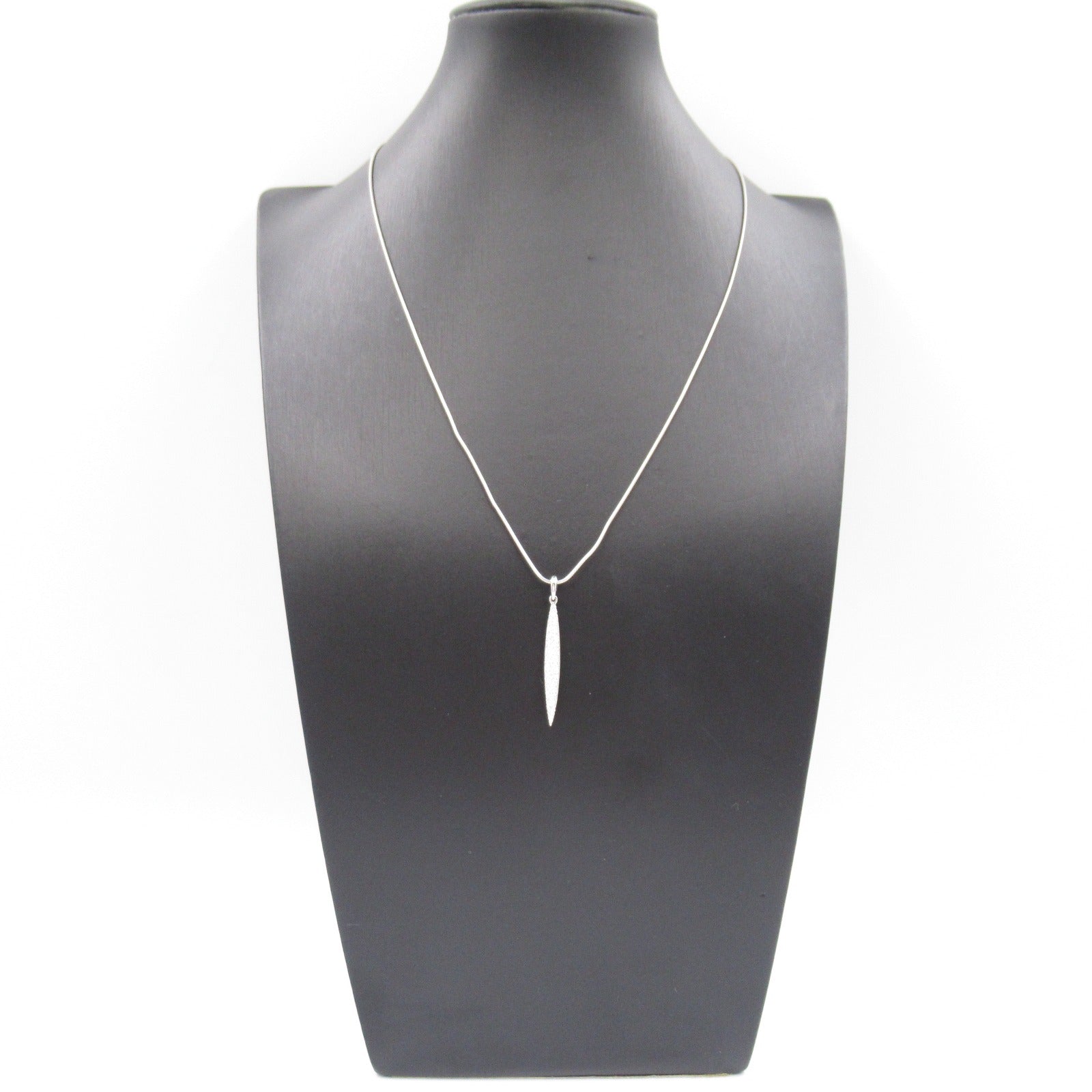 TIFFANY＆CO 18K白金Feather Diamond Necklace鑽石項鍊