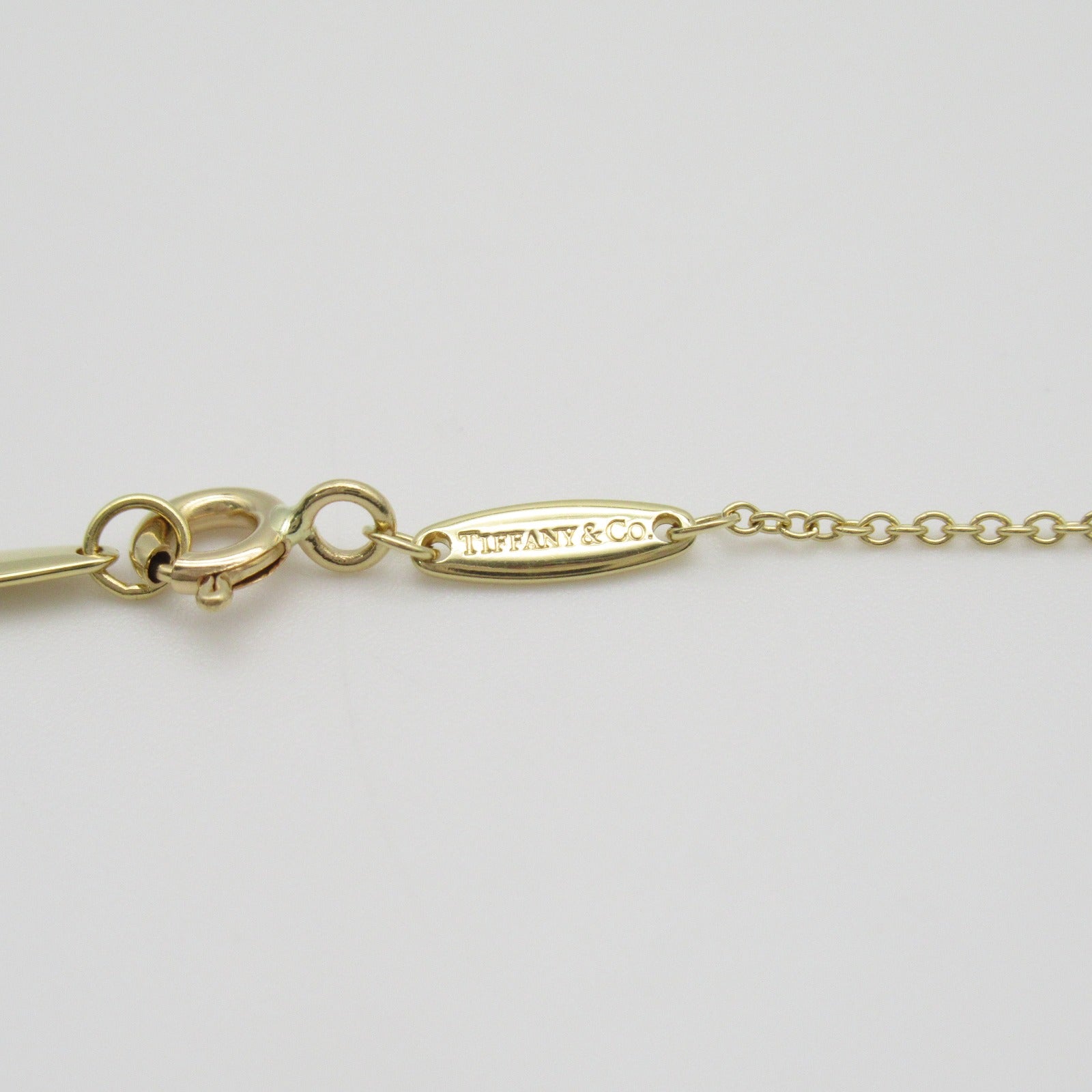 TIFFANY＆CO 18K黃金Visor Yard Diamond Necklace鑽石項鍊