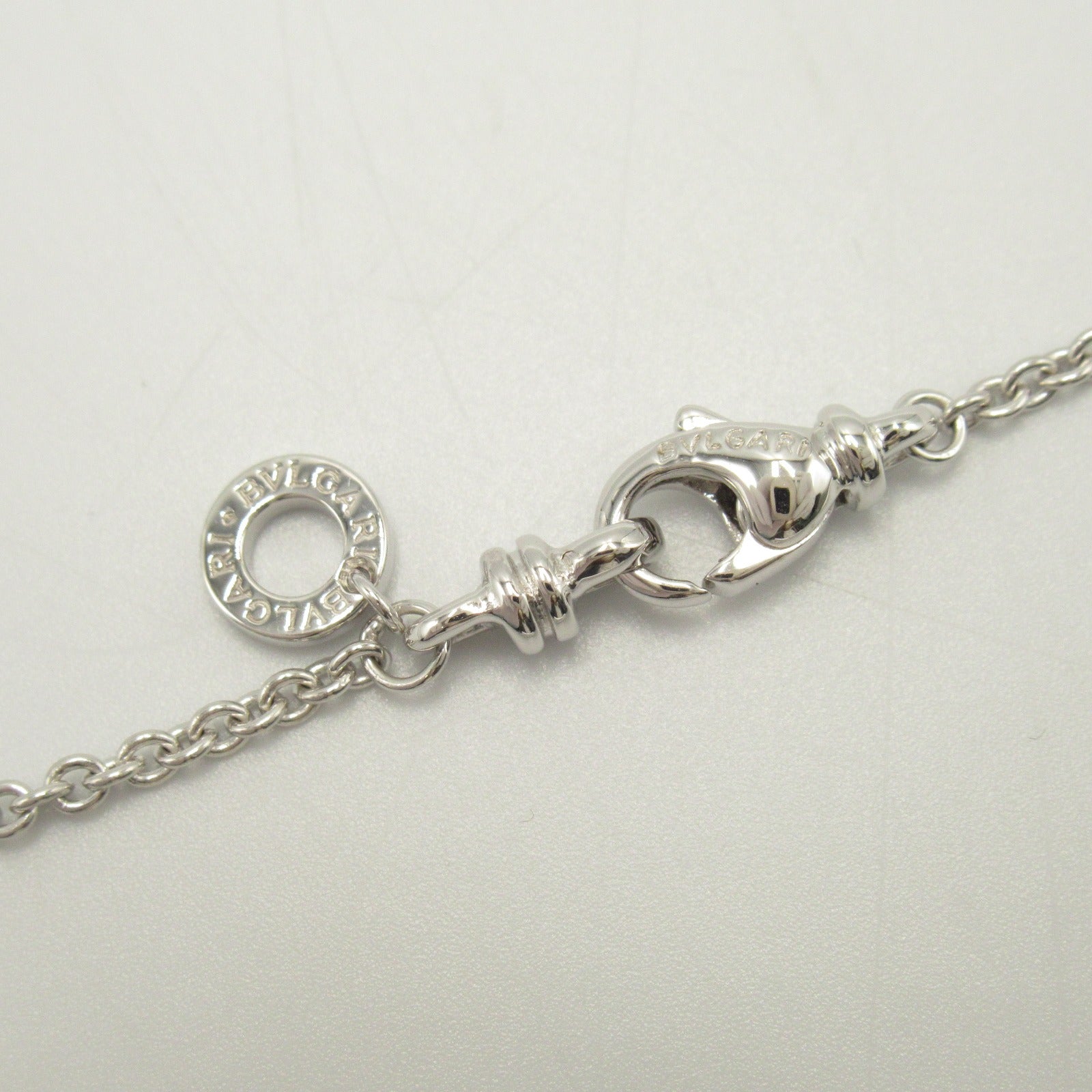 BVLGARI 18K白金Bvlgari Bvlgari Diamond鑽石項鍊