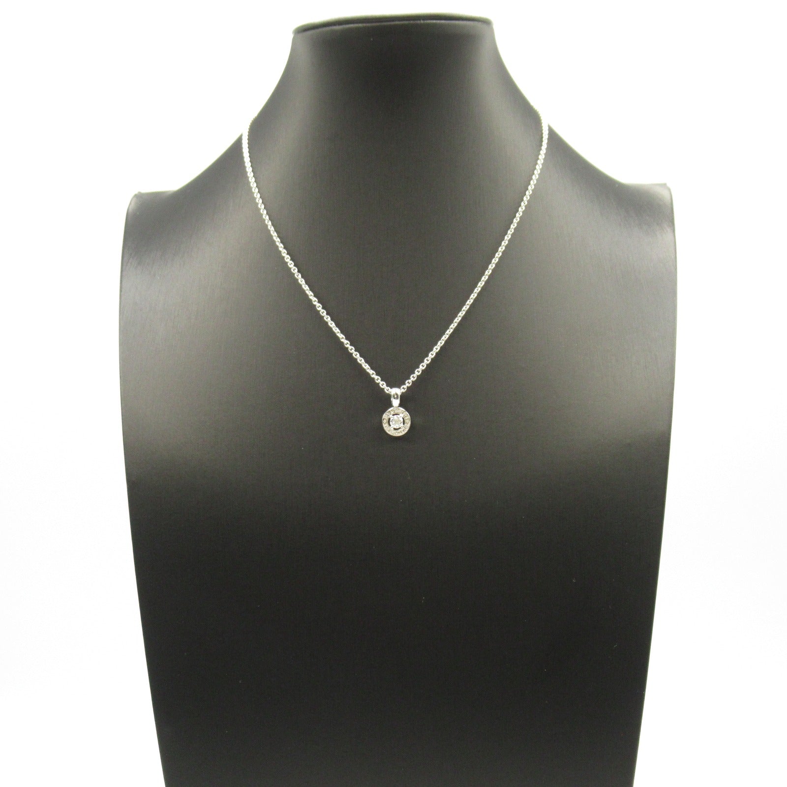 BVLGARI 18K白金Bvlgari Bvlgari Diamond鑽石項鍊
