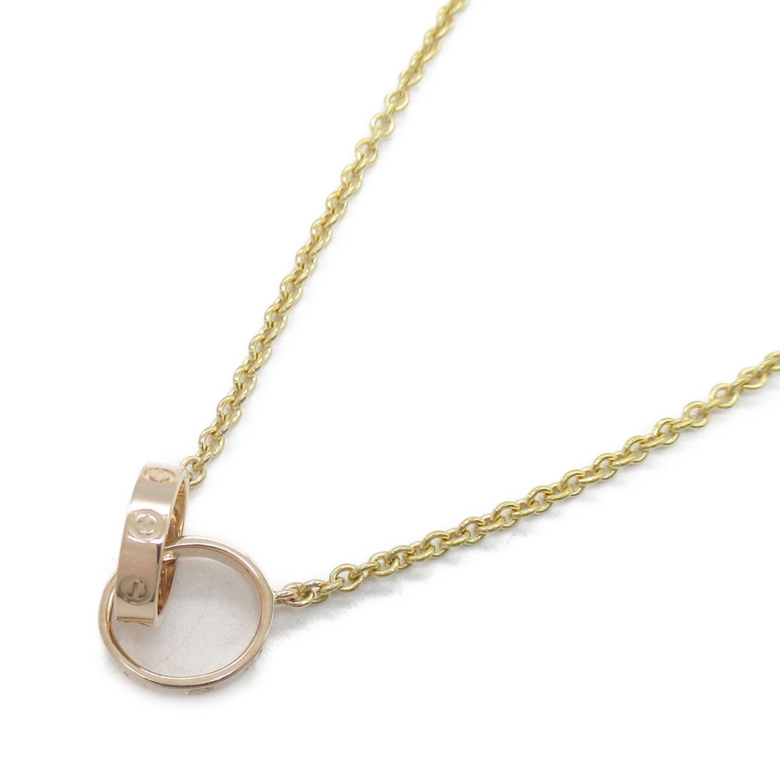 CARTIER 18K黃金Love Necklace項鍊