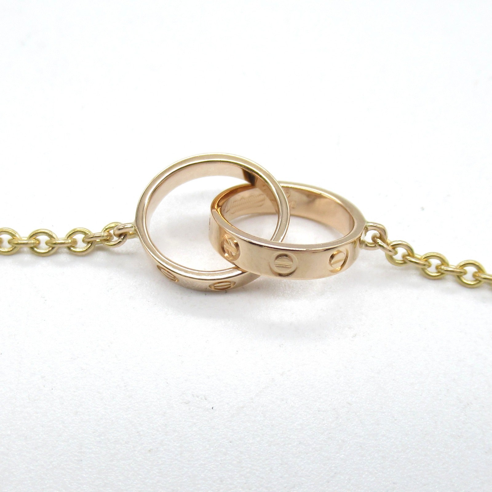 CARTIER 18K黃金Love Necklace項鍊