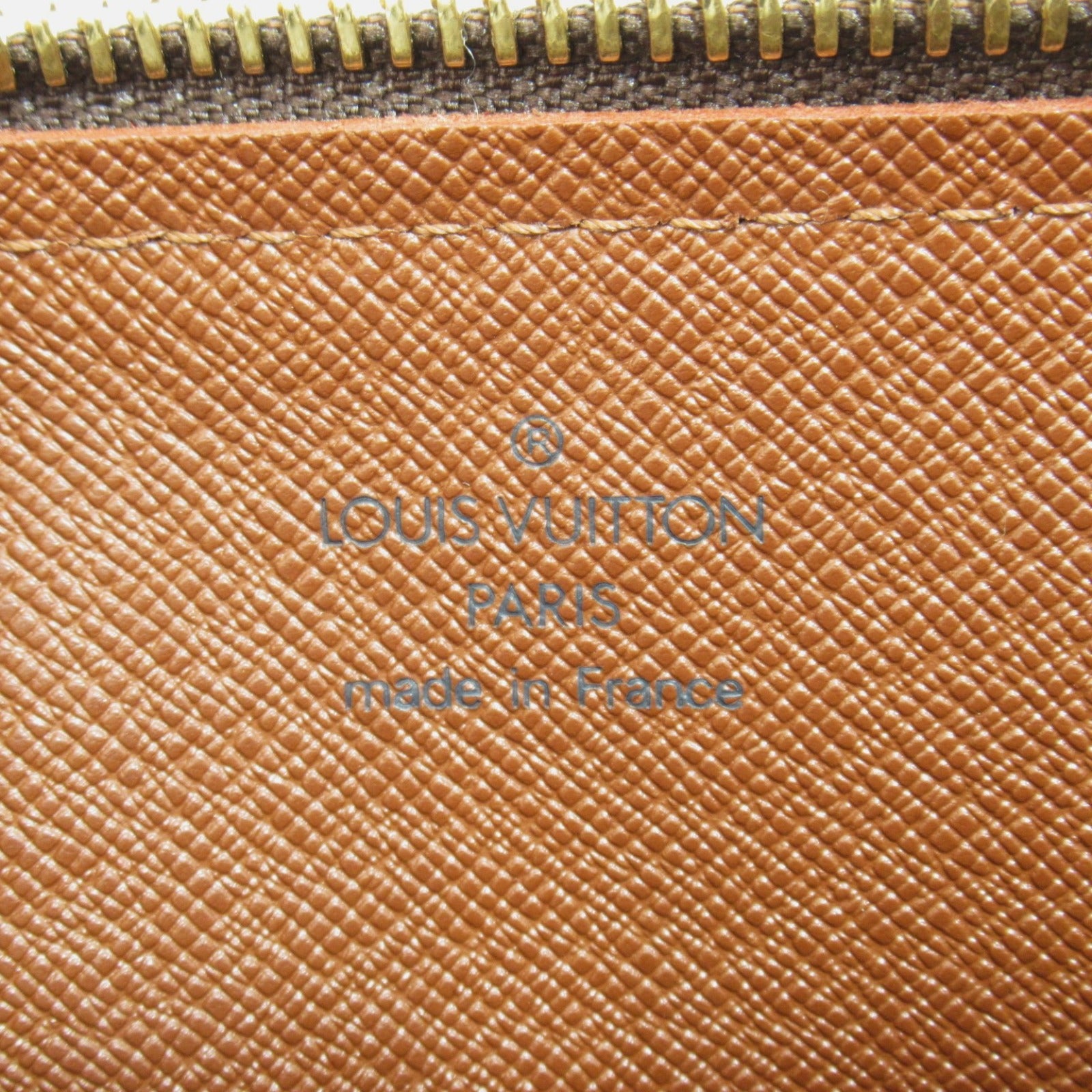 LOUIS VUITTON Monogram Papillon GM金扣肩背袋啡色