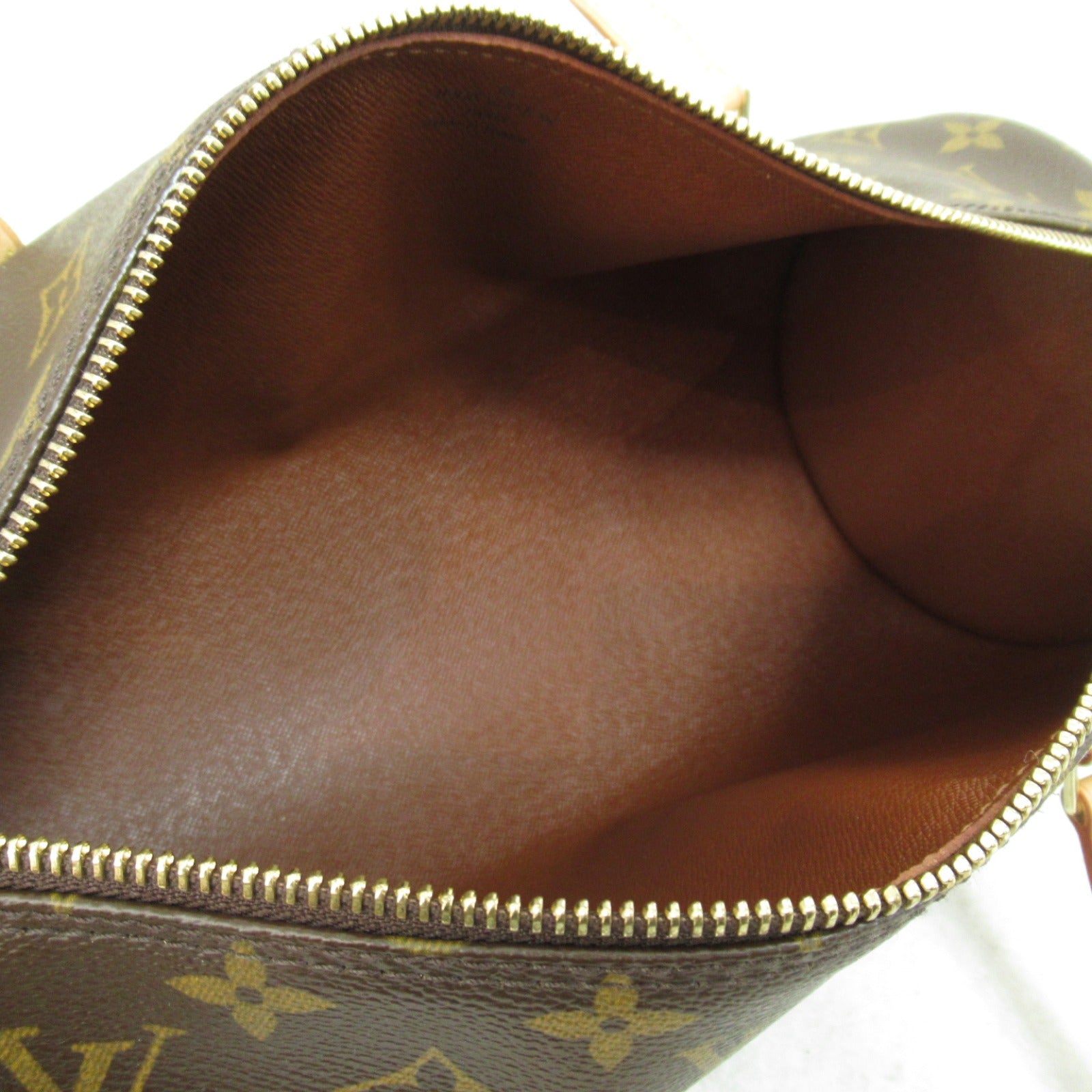 LOUIS VUITTON Monogram Papillon GM金扣肩背袋啡色