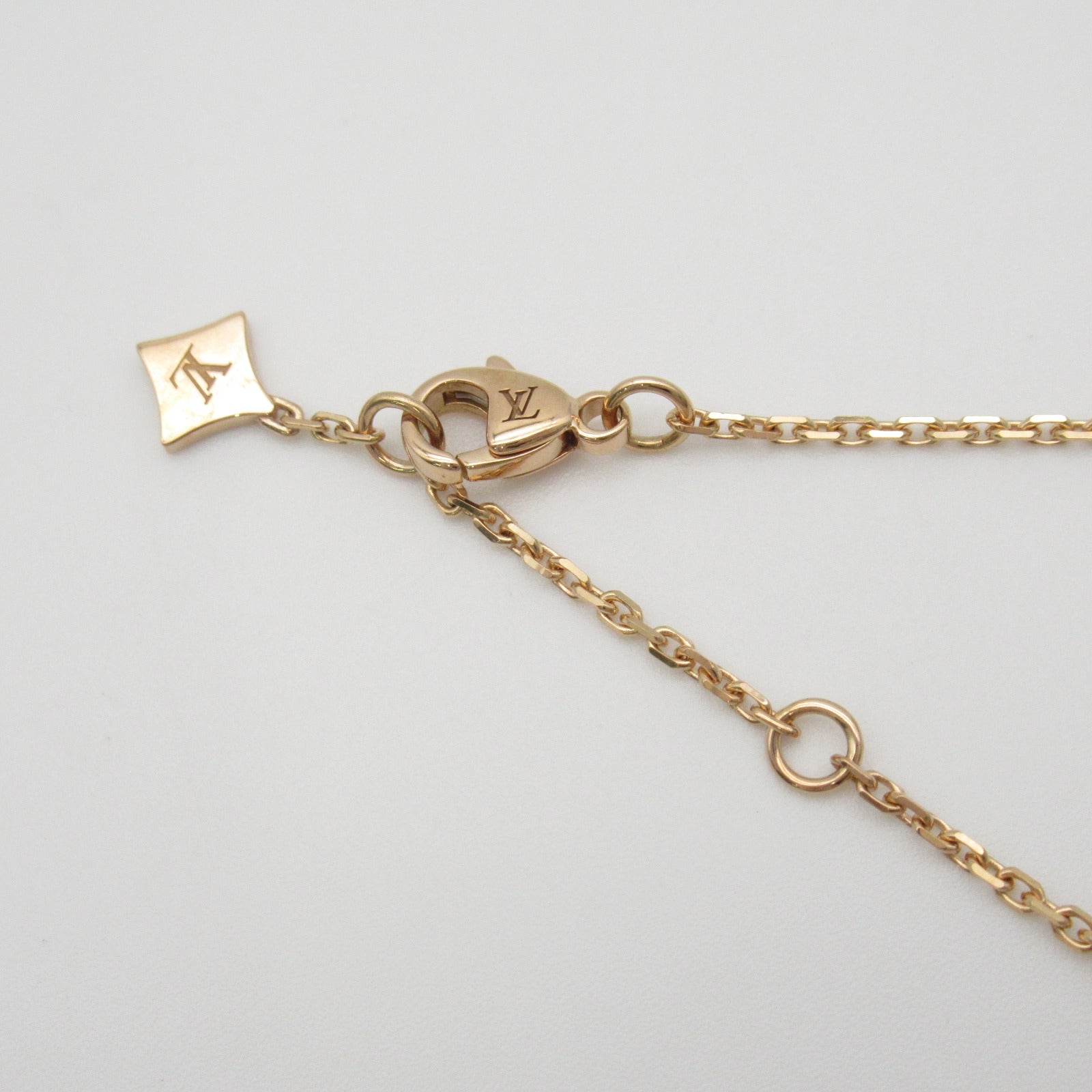 LOUIS VUITTON 【激減優惠】18K玫瑰金Idylle Blossom Pendant鑽石項鍊