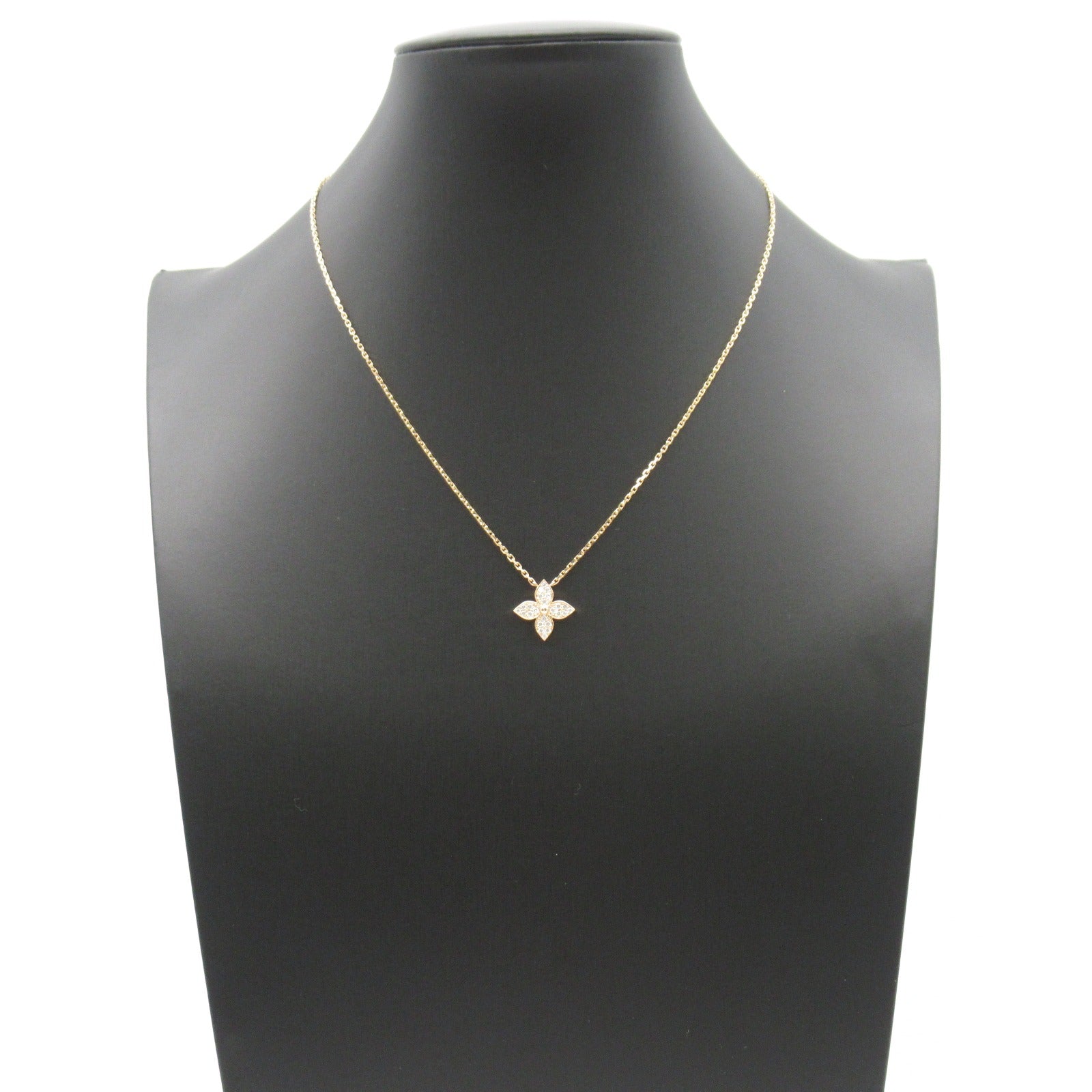 LOUIS VUITTON 【激減優惠】18K玫瑰金Idylle Blossom Pendant鑽石項鍊