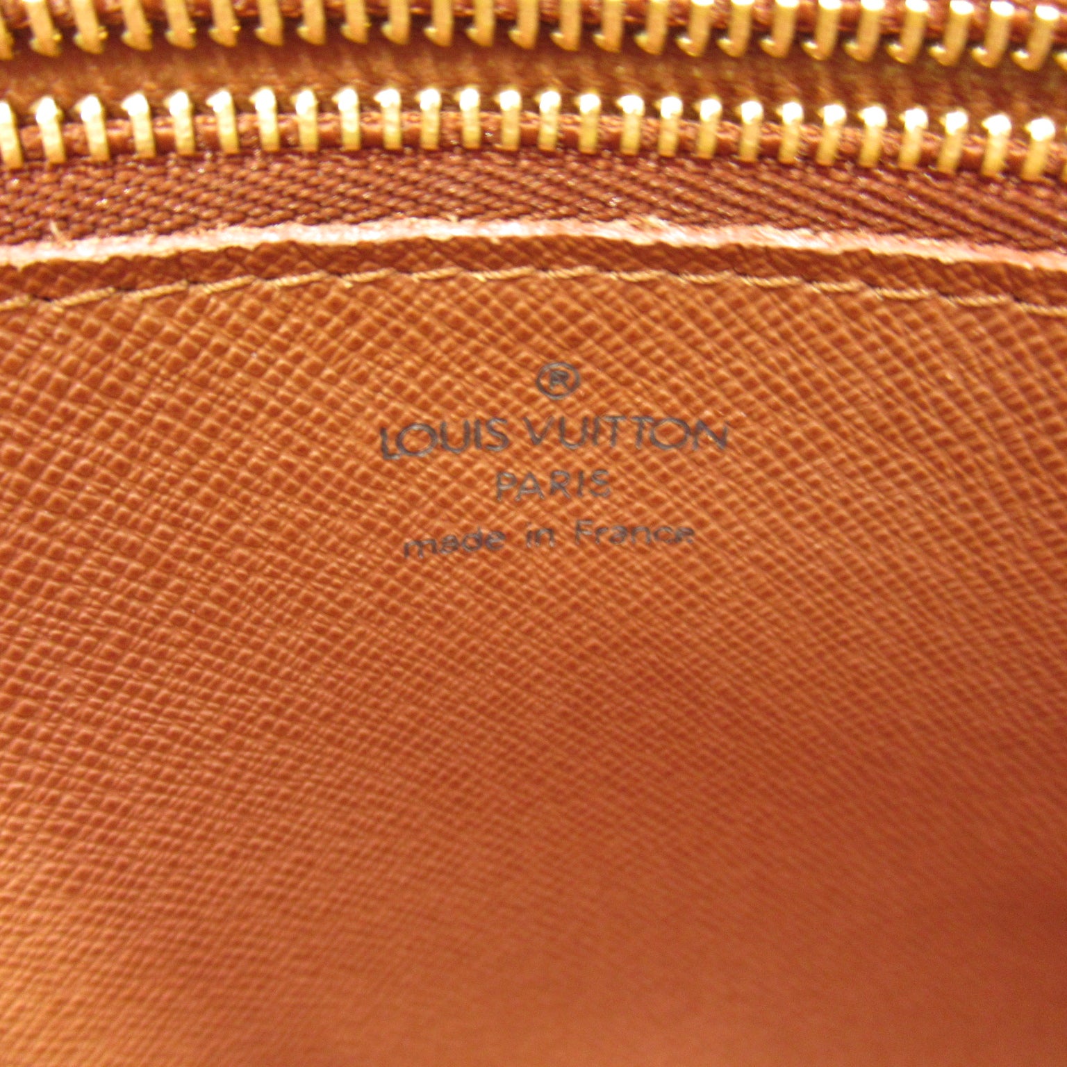 LOUIS VUITTON Monogram Trocadero 27金扣肩背袋啡色