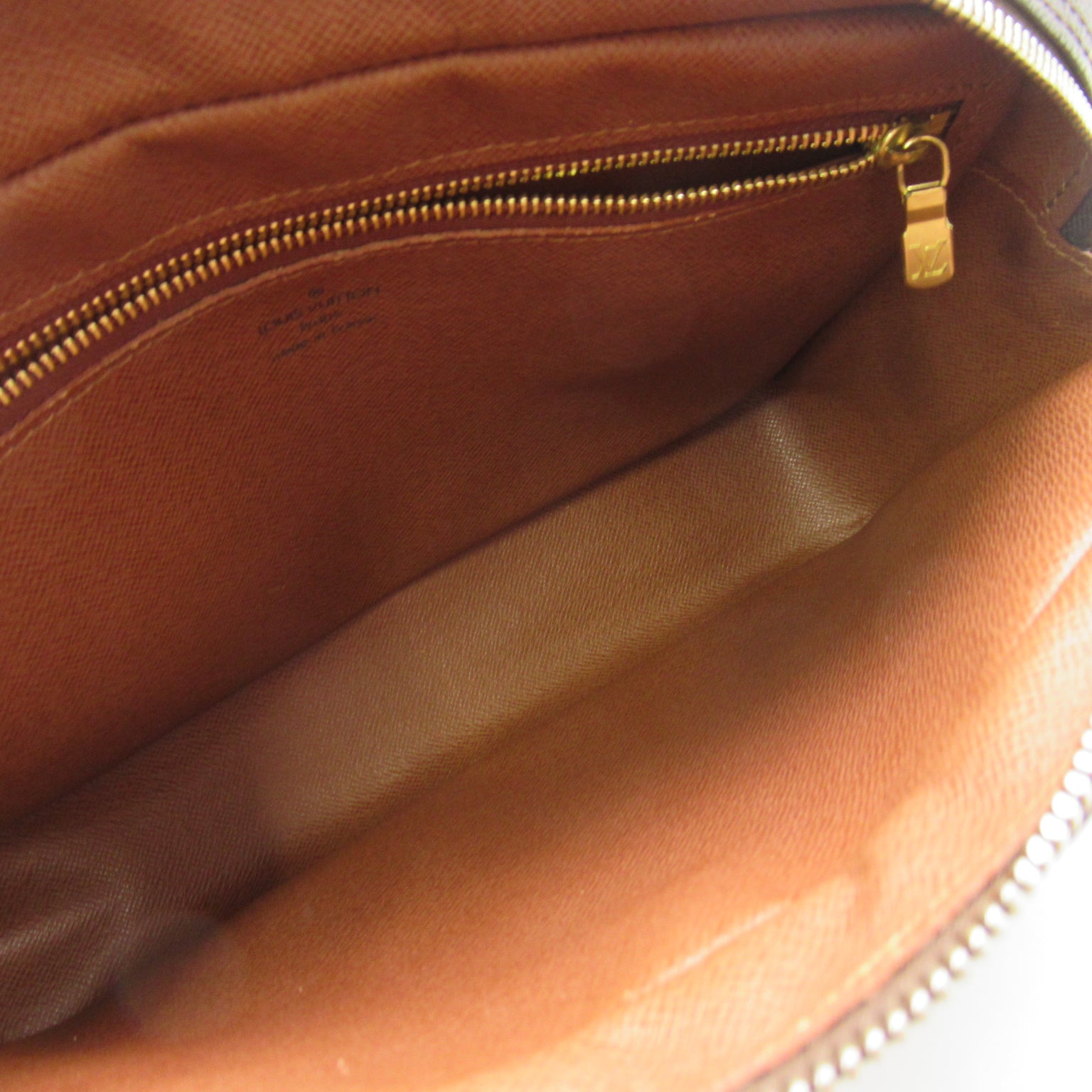 LOUIS VUITTON Monogram Trocadero 27金扣肩背袋啡色