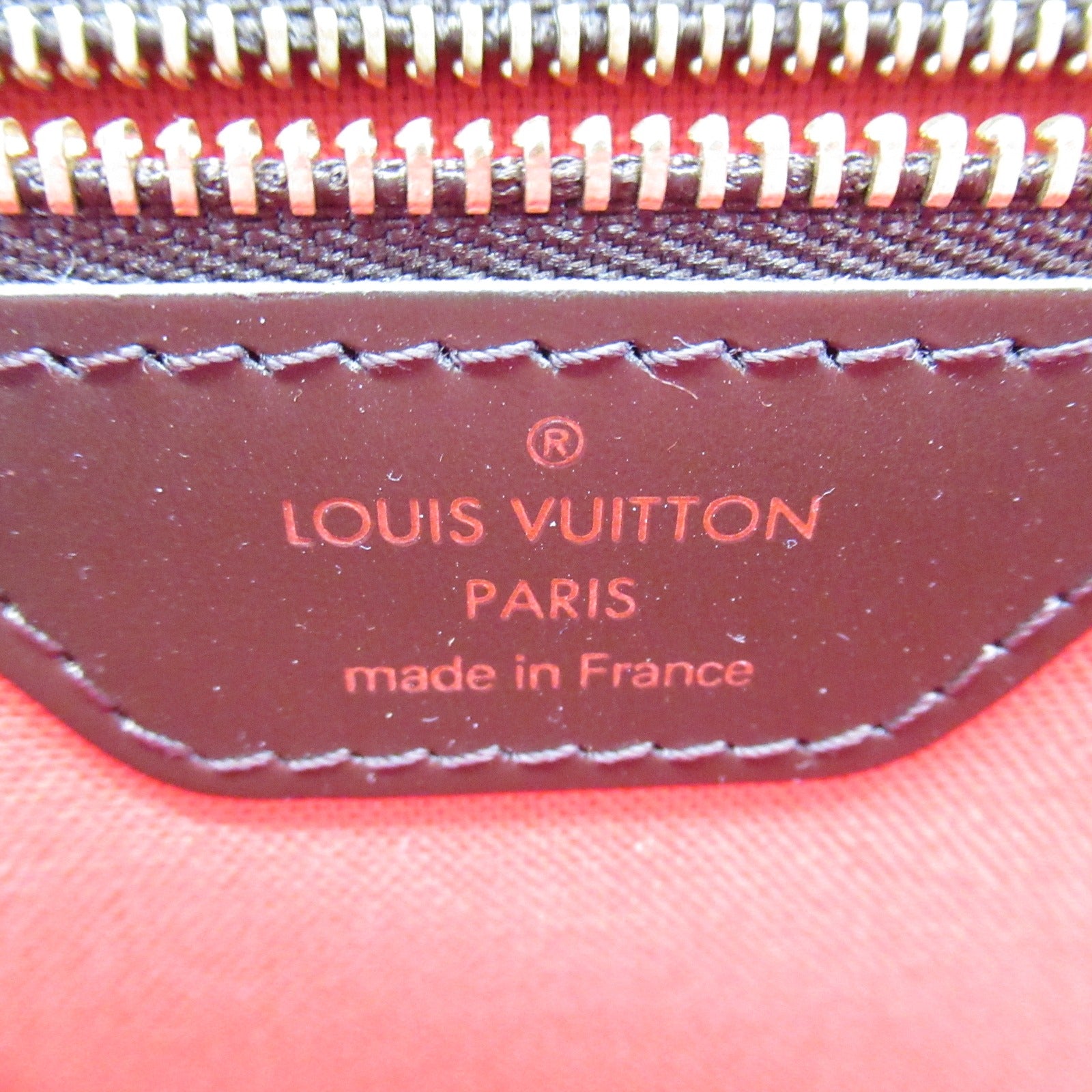 LOUIS VUITTON Damier Nolita金扣手挽袋啡色