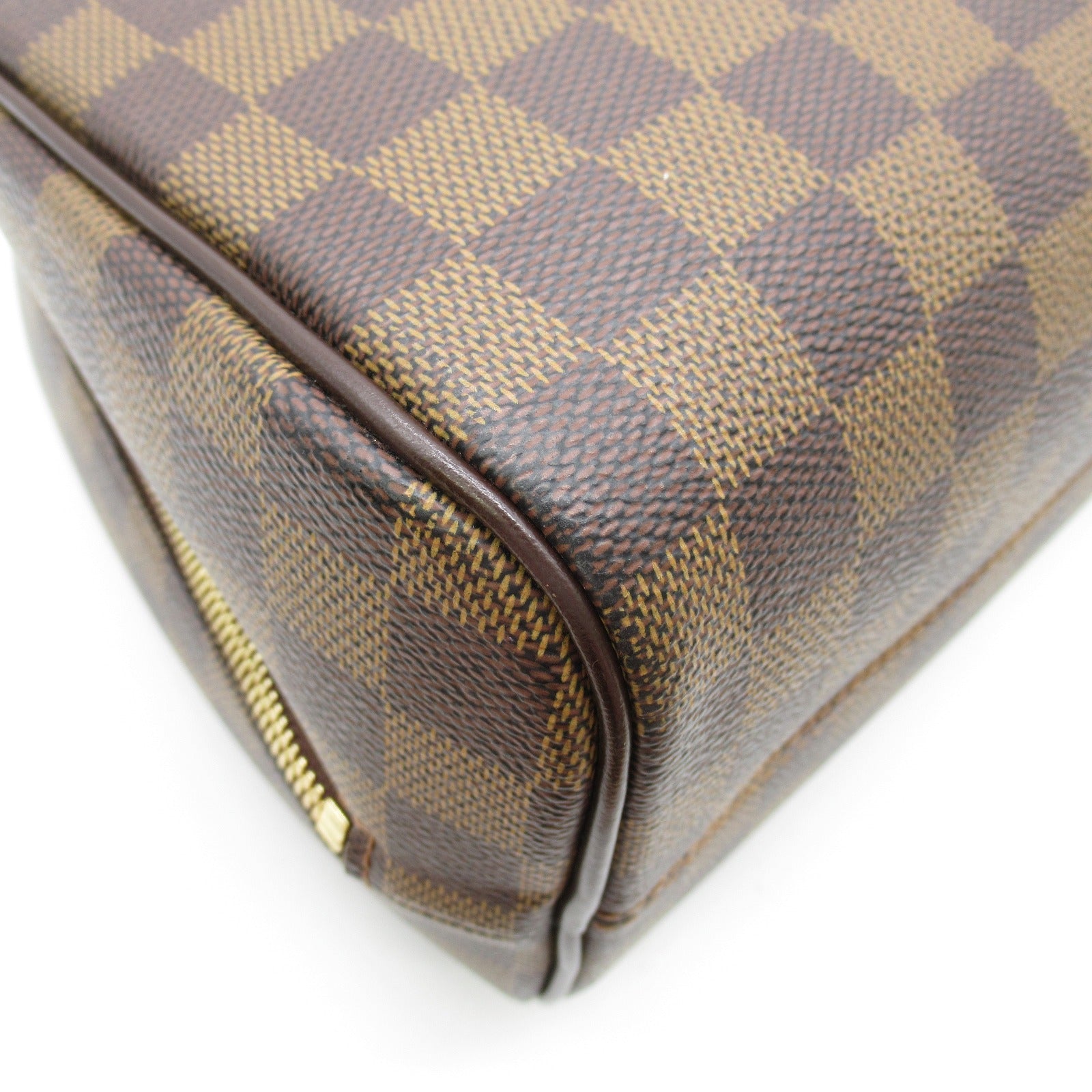 LOUIS VUITTON Damier Nolita金扣手挽袋啡色