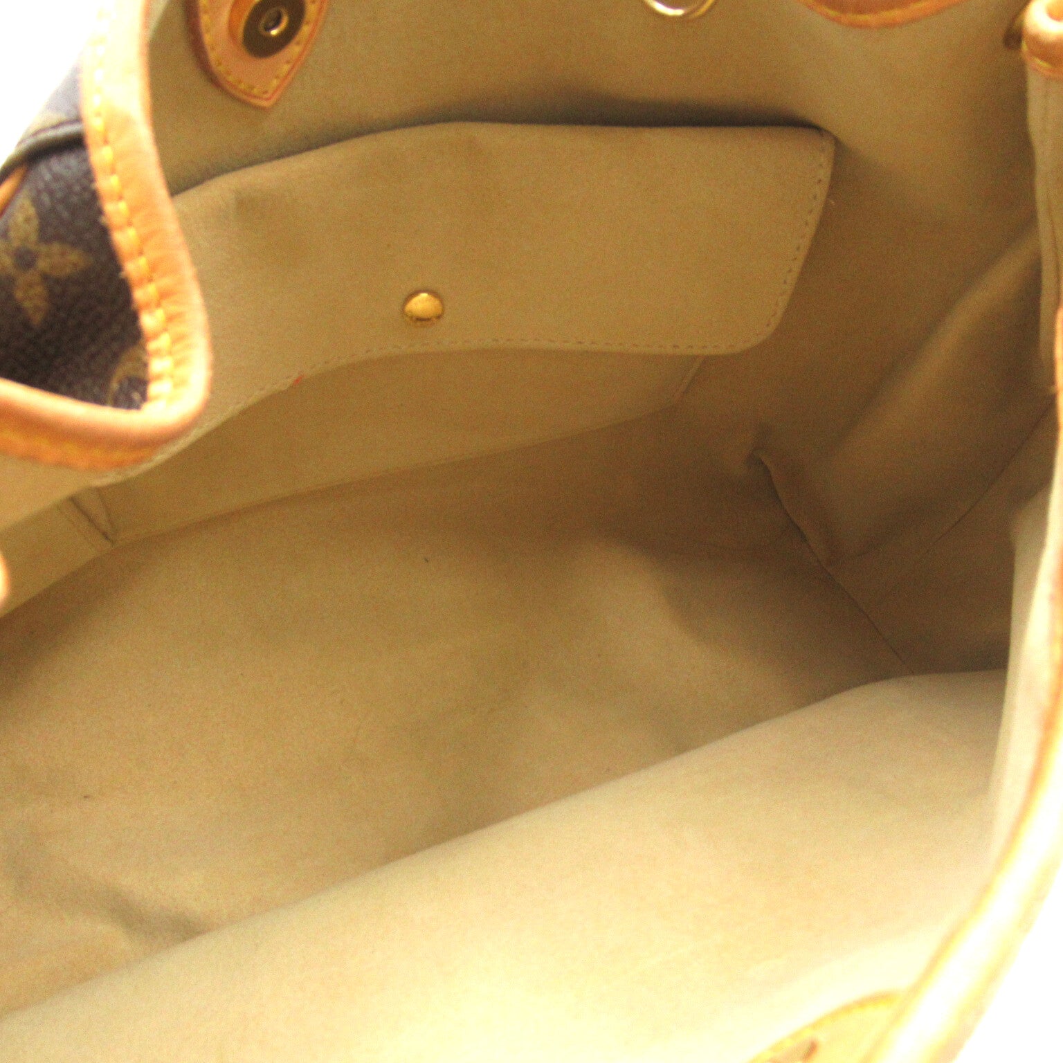 LOUIS VUITTON Monogram Galliera PM Shoulder Bag金扣肩背袋啡色