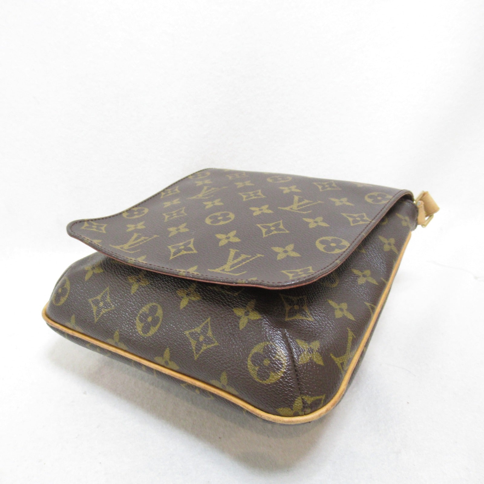 LOUIS VUITTON 【激減優惠】Monogram Musette Salsa Long金扣肩背袋啡色