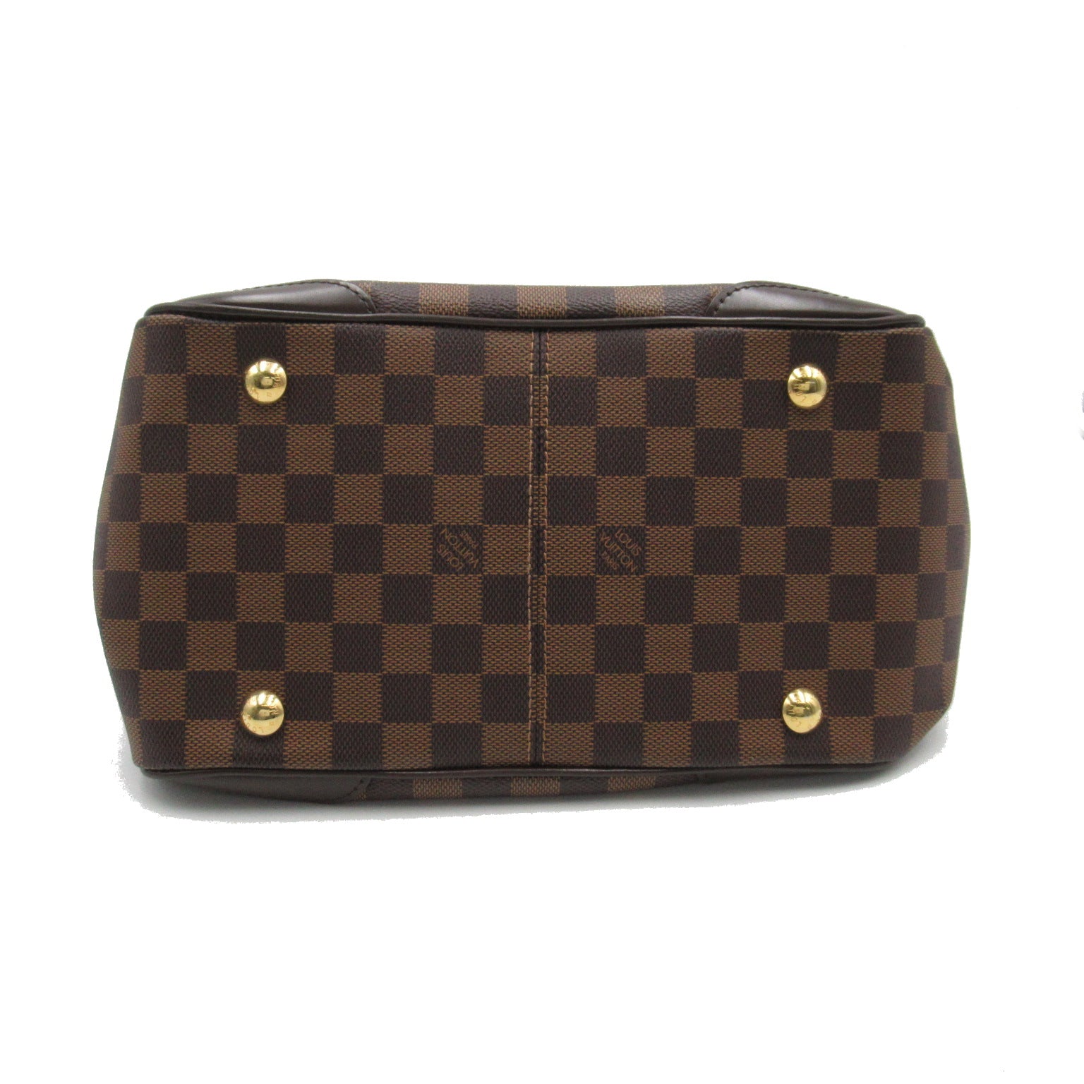 LOUIS VUITTON 【激減優惠】Damier Verona PM金扣肩背袋啡色