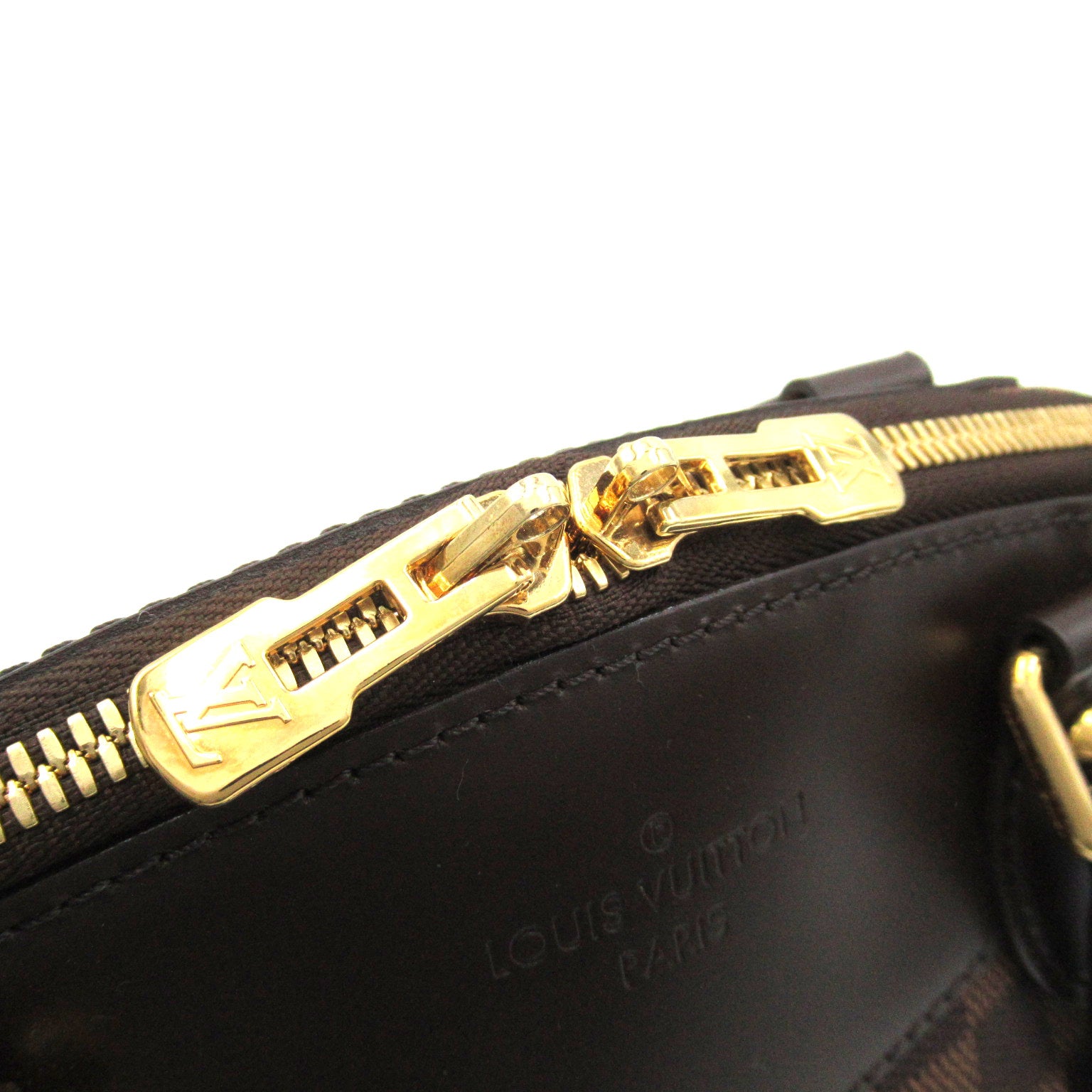 LOUIS VUITTON 【激減優惠】Damier Verona PM金扣肩背袋啡色