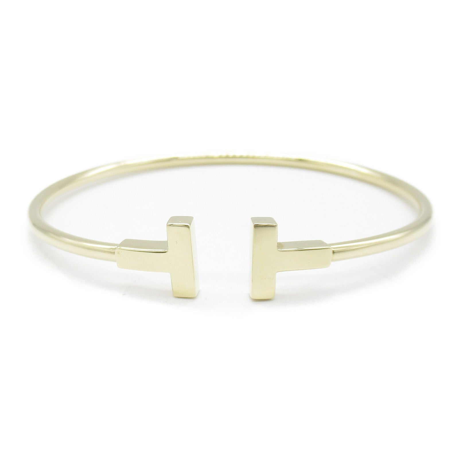 TIFFANY＆CO 18K黃金T Wire Bracelet手鐲