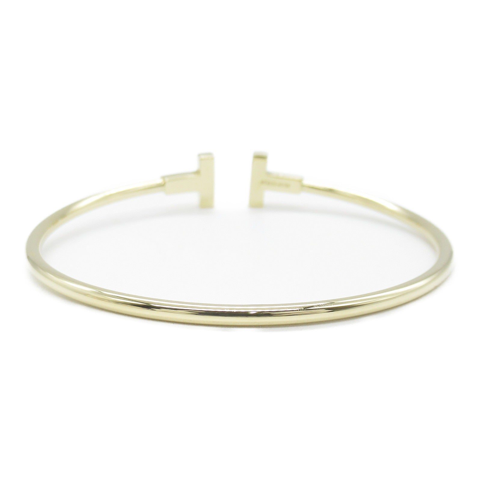 TIFFANY＆CO 18K黃金T Wire Bracelet手鐲