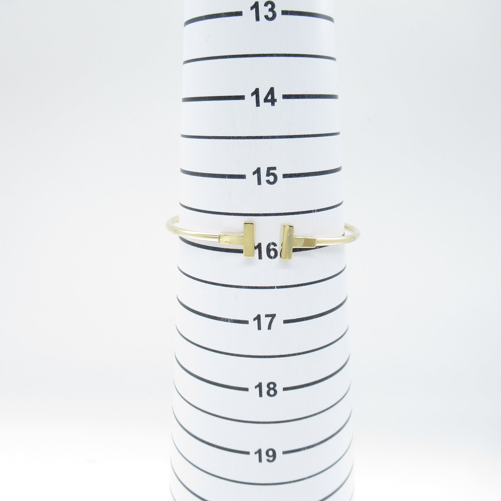 TIFFANY＆CO 18K黃金T Wire Bracelet手鐲