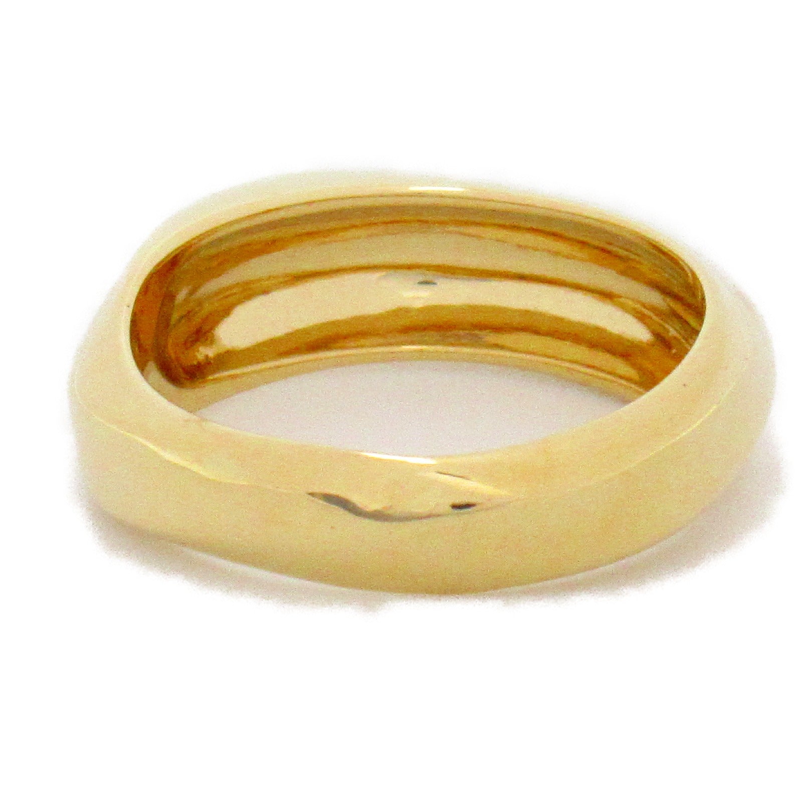 TIFFANY＆CO 18K黃金Twist Ring戒指US#5.25
