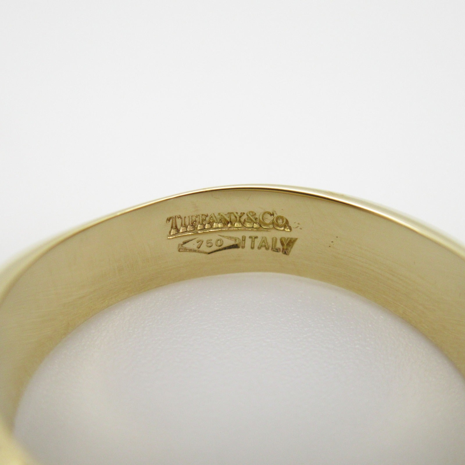 TIFFANY＆CO 18K黃金Twist Ring戒指US#5.25