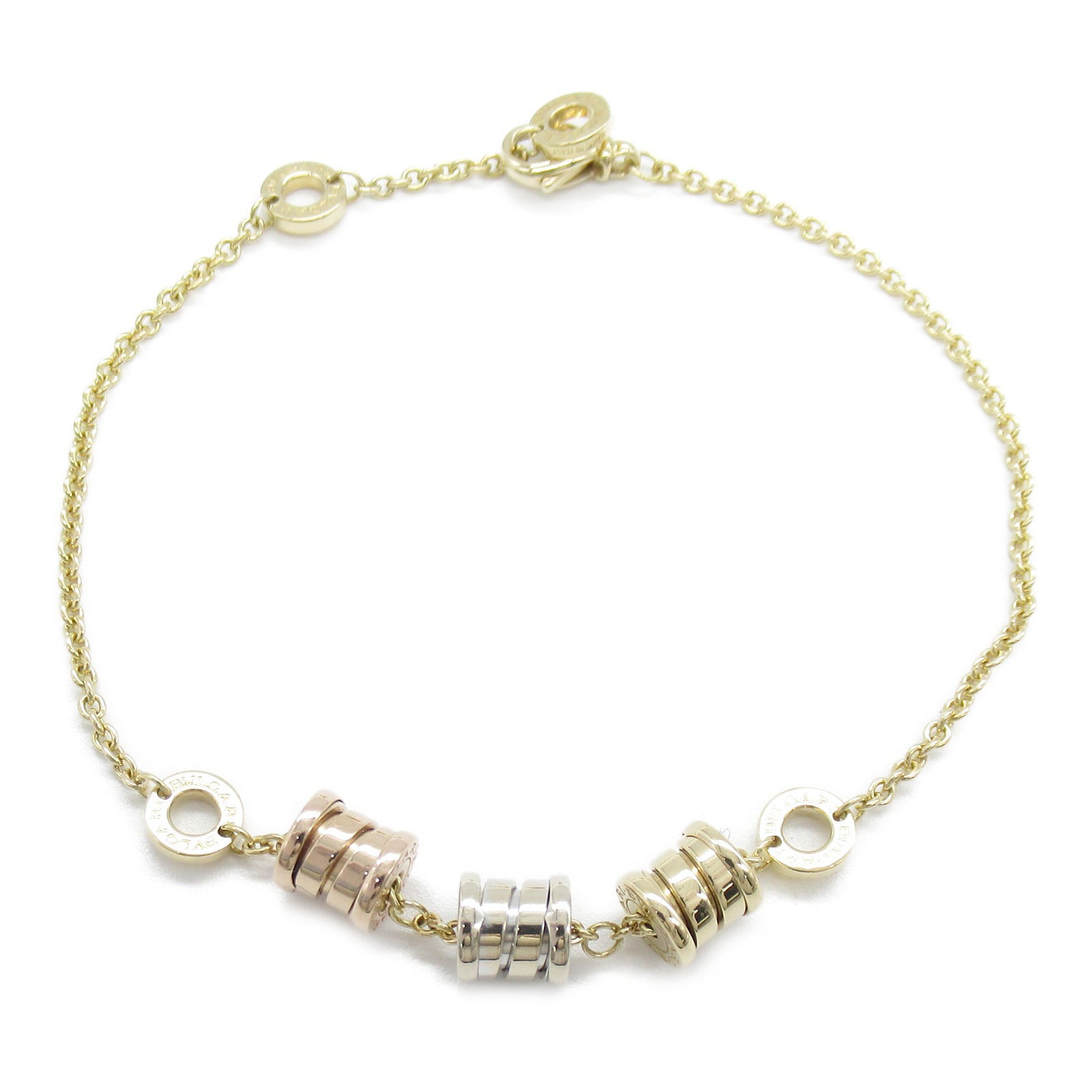BVLGARI 18K黃金/白金/玫瑰金B-zero1 Element Bracelet手鏈