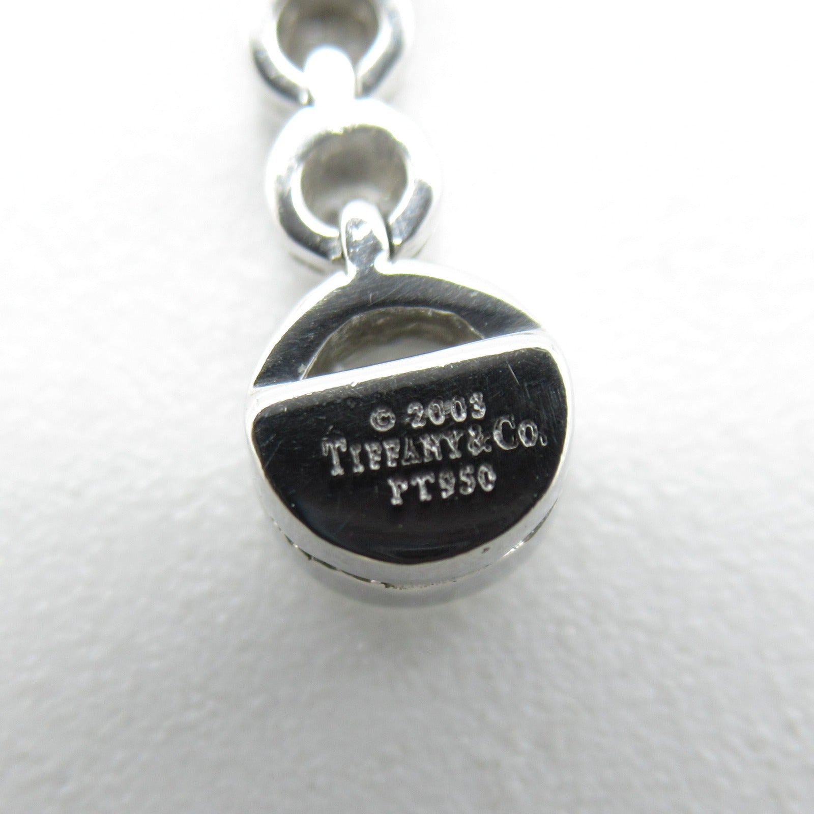 TIFFANY＆CO 【激減優惠】PT950鉑金Jazz Drop Necklace鑽石項鍊