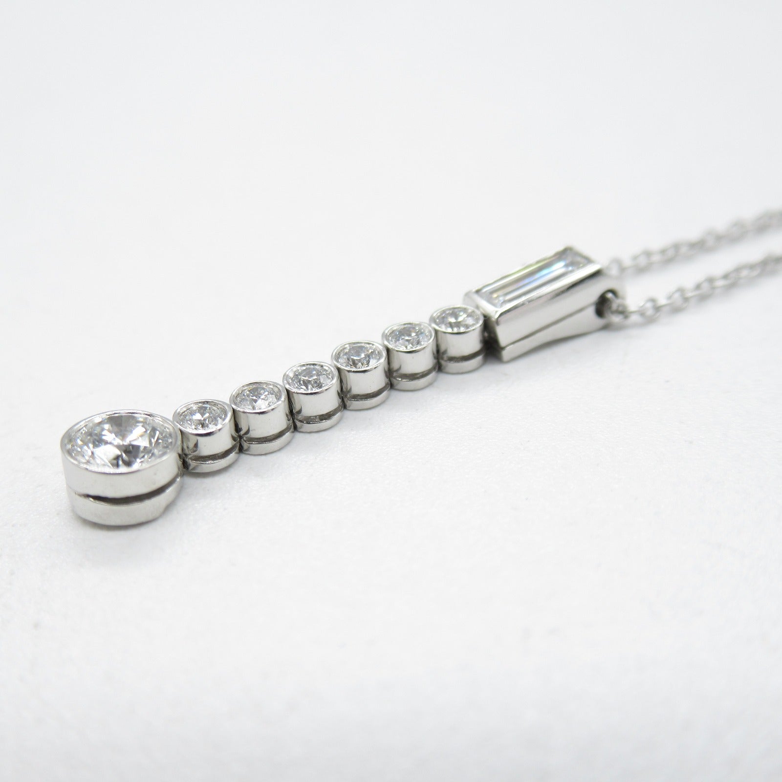 TIFFANY＆CO 【激減優惠】PT950鉑金Jazz Drop Necklace鑽石項鍊