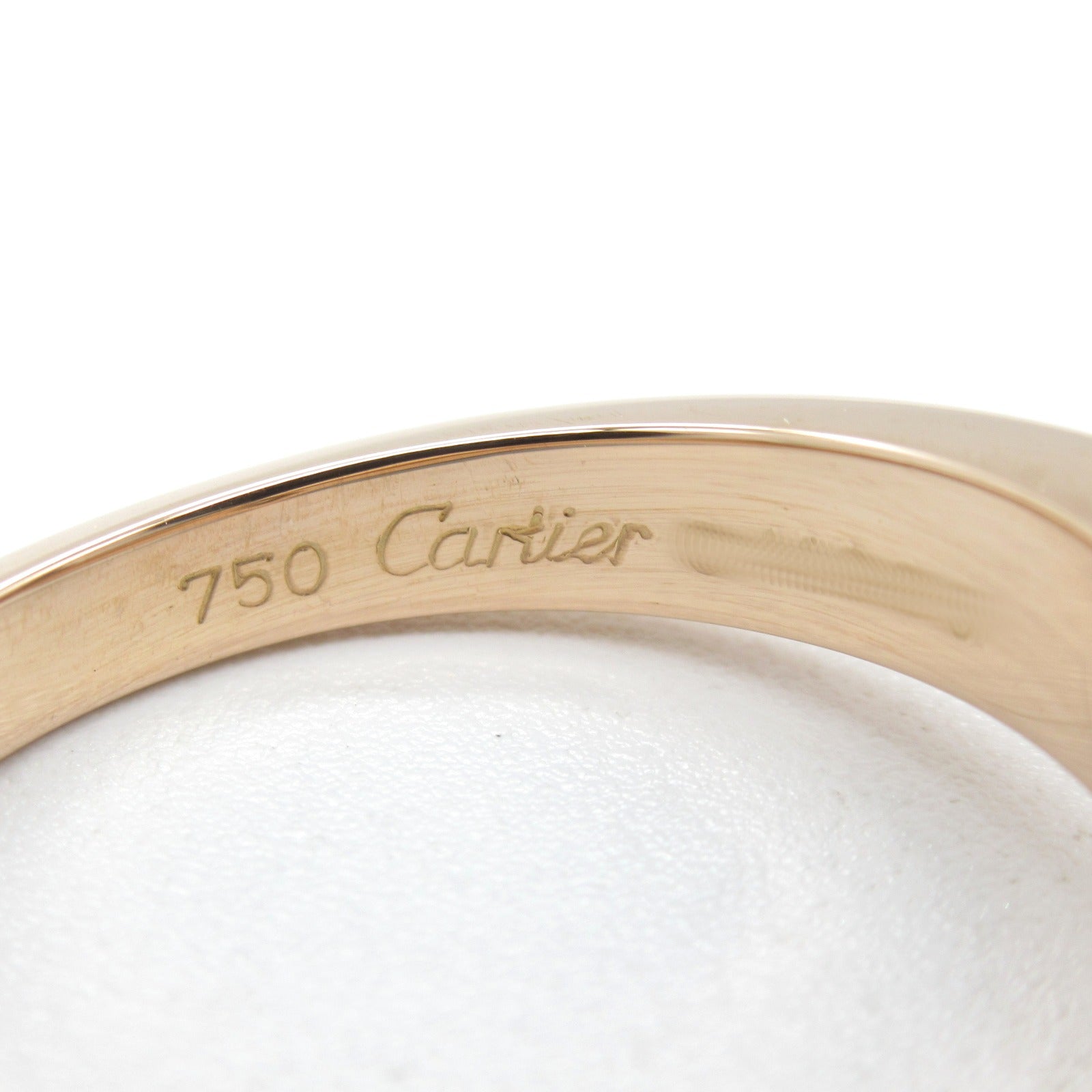 CARTIER 18K玫瑰金Triandre Diamond Ring鑽石戒指US#7.5/Cartier#55