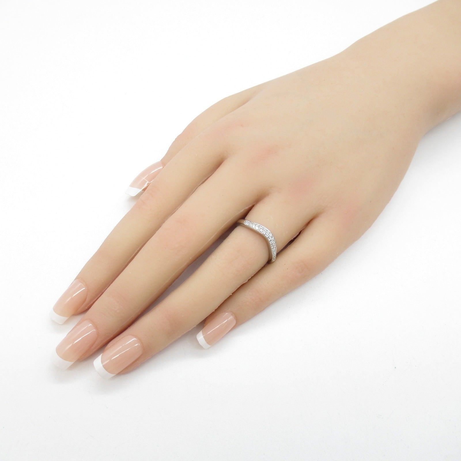 BVLGARI 【激減優惠】PT950鉑金Corona Diamond Ring鑽石戒指US#5.65