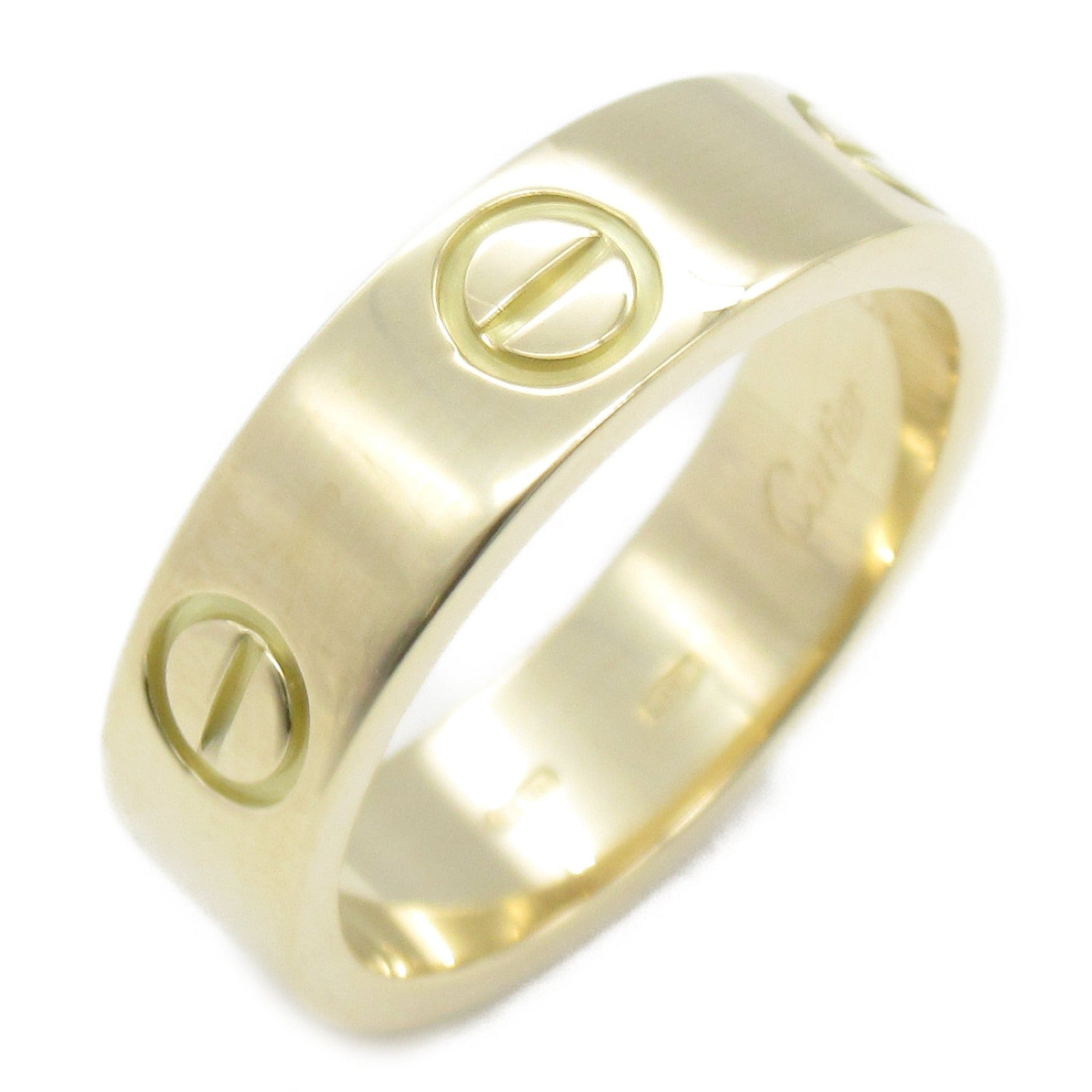CARTIER 18K黃金Love Ring戒指Cartier#53/US#6.25