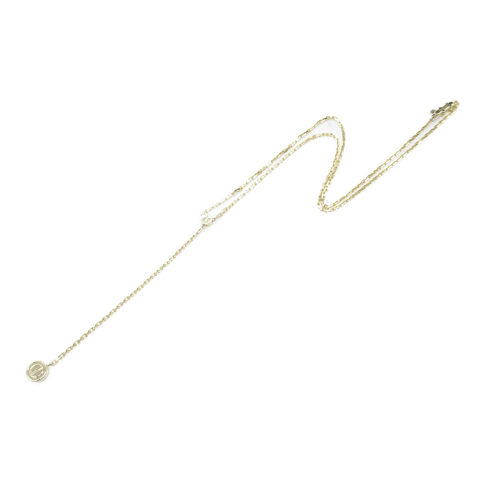 CARTIER 18K黃金Love Pastille Y Shape Necklace項鍊