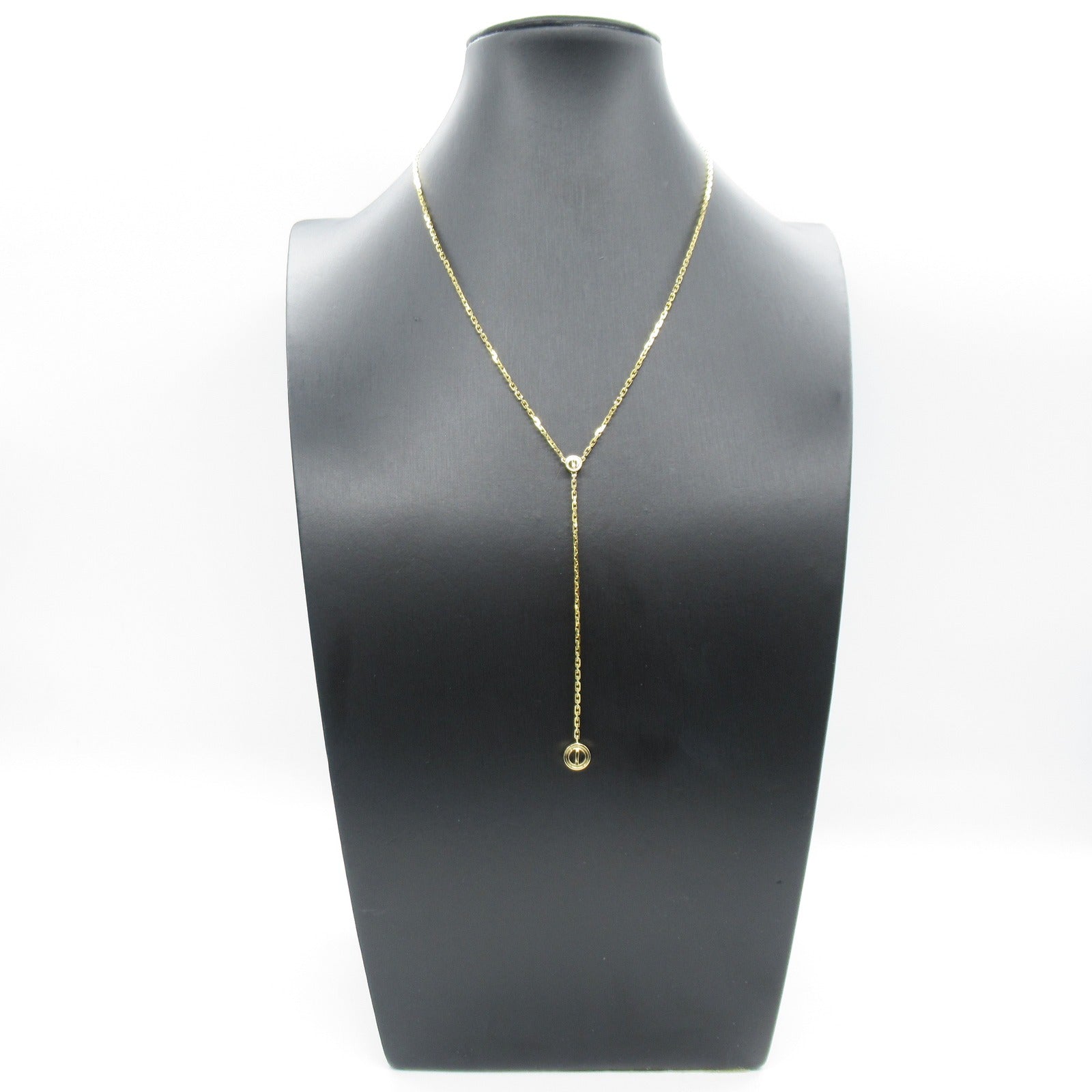 CARTIER 18K黃金Love Pastille Y Shape Necklace項鍊