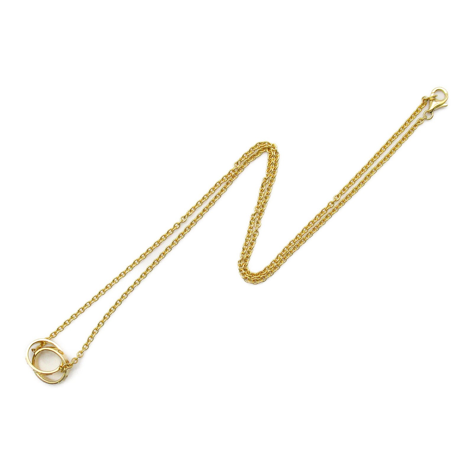 CARTIER 18K黃金Baby love necklace項鍊金色