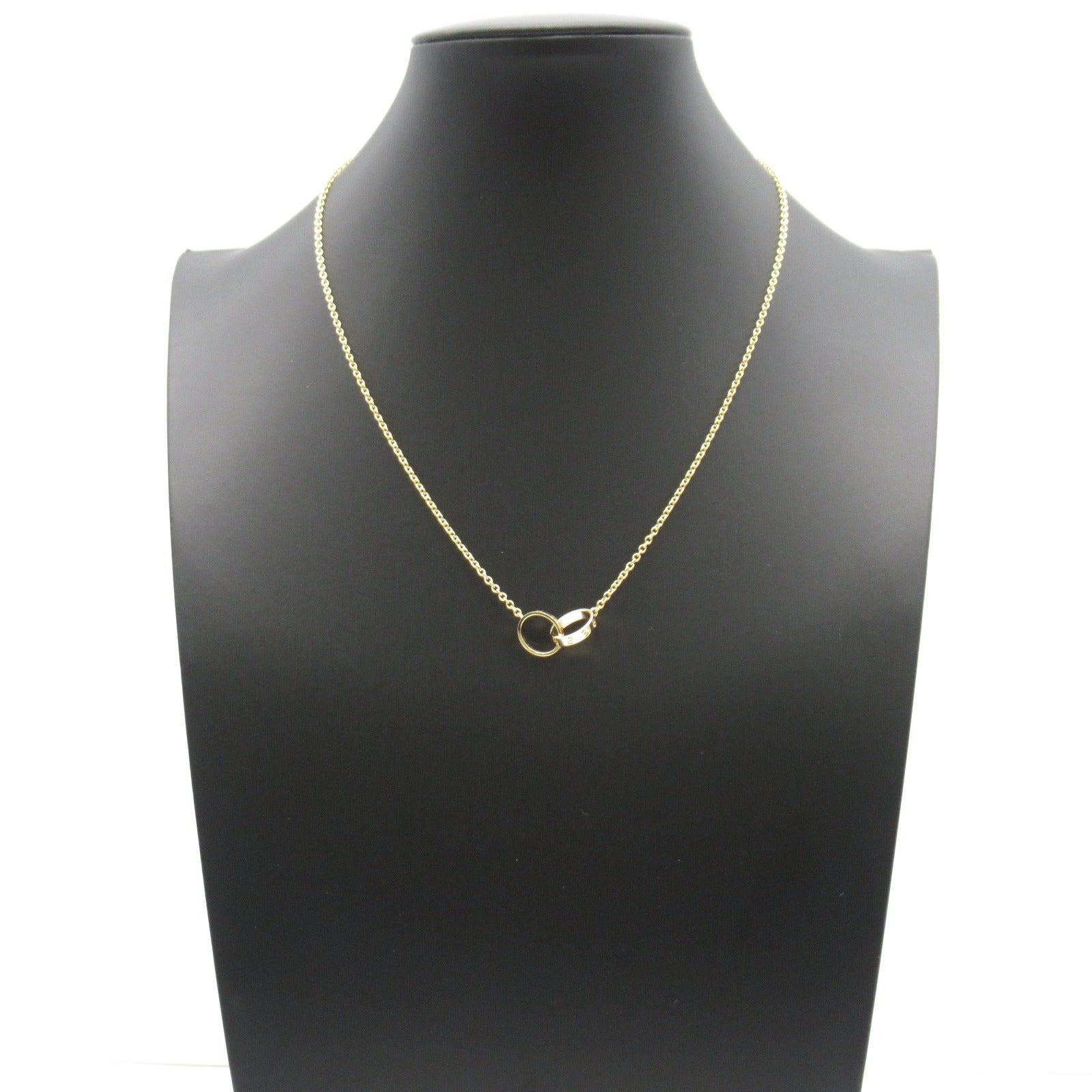 CARTIER 18K黃金Baby love necklace項鍊金色
