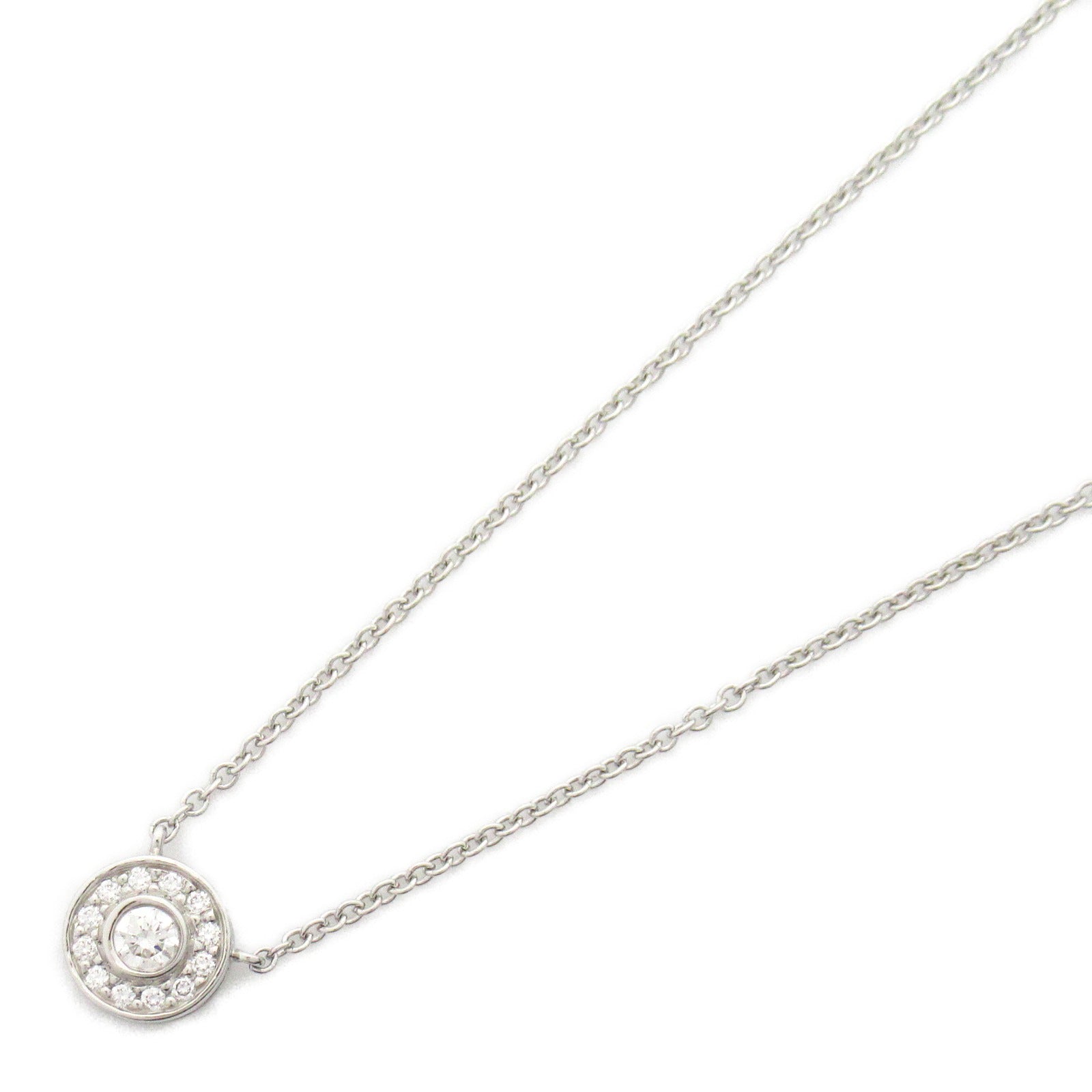 TIFFANY＆CO 【激減優惠】PT950鉑金Circlet Diamond Necklace鑽石項鍊